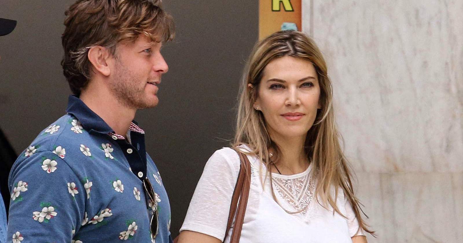 Schnappschuss der beiden bei einem Bummel