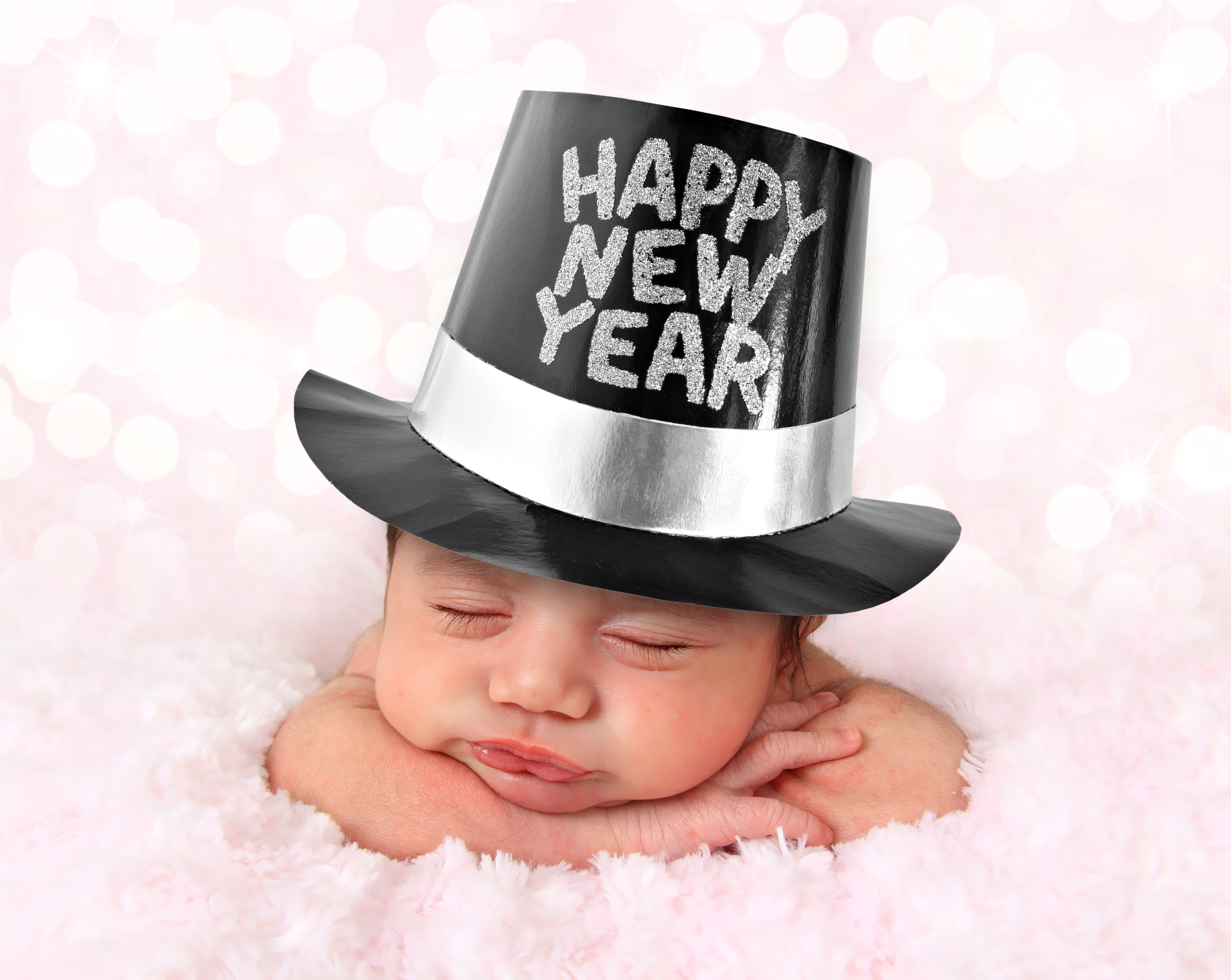 Baby mit Hut