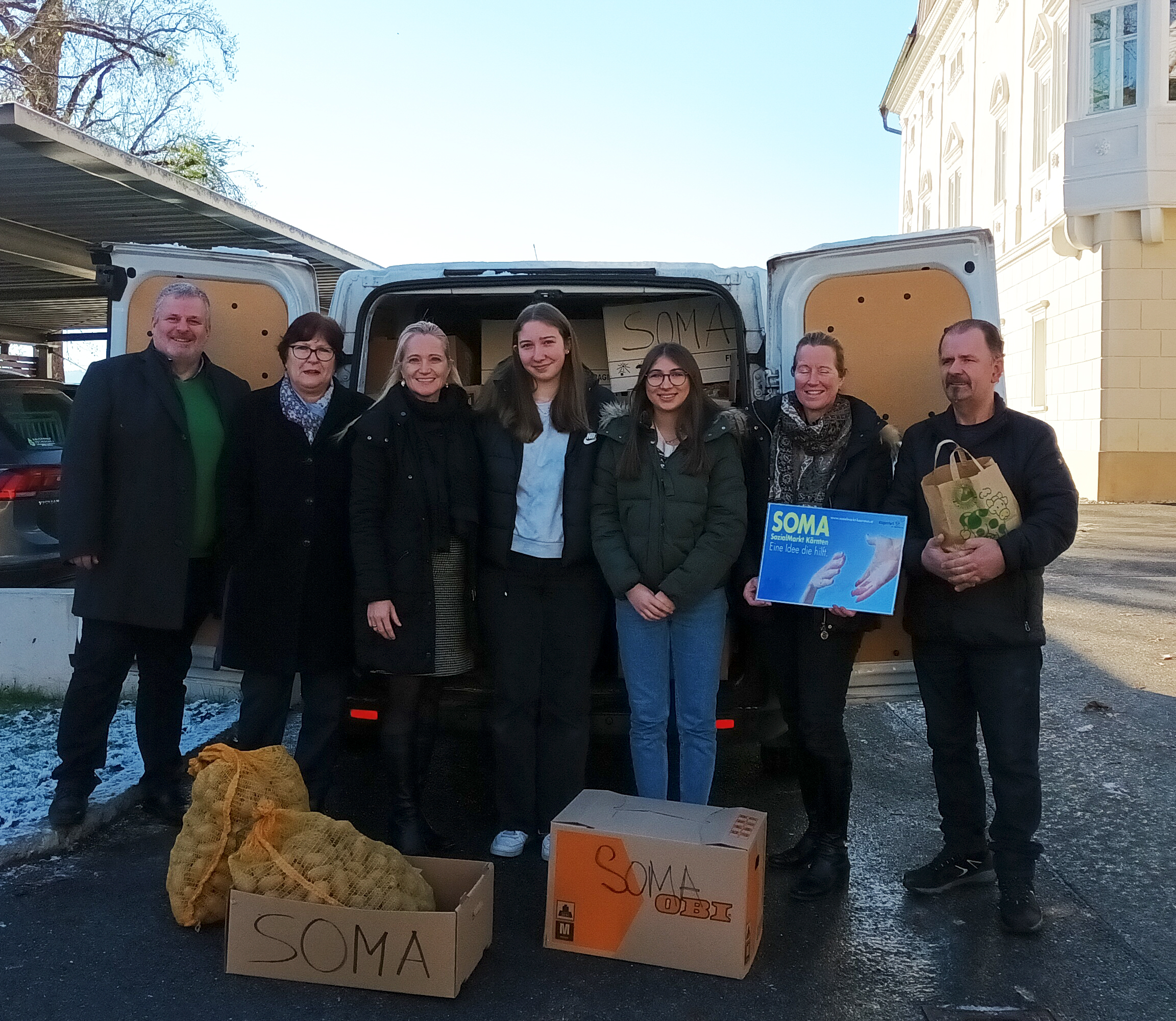 SOMA-Sammelaktion der HBLA Pitzelstätten