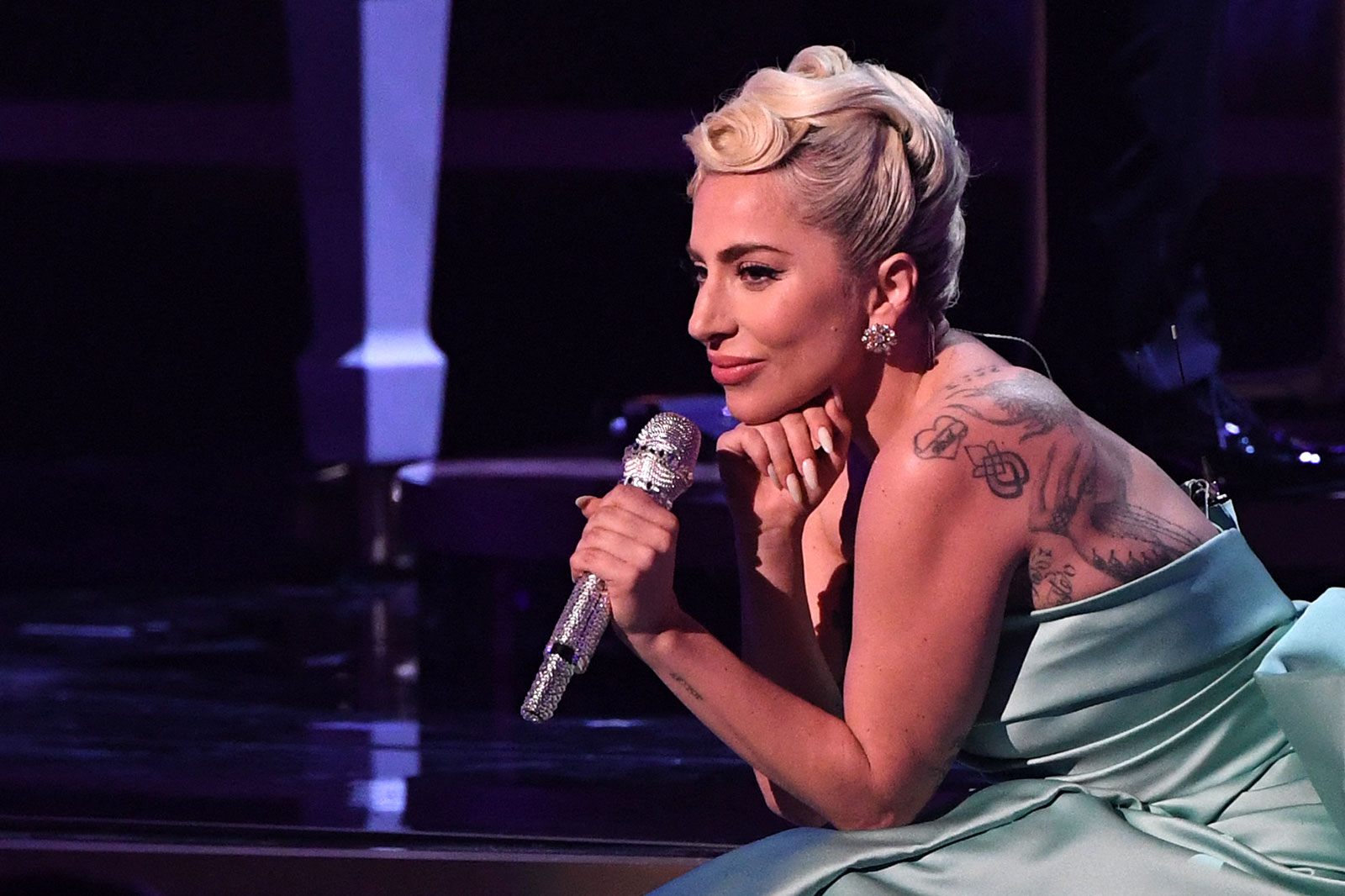 Lady Gaga bei einem Bühnenauftritt | Credit: VALERIE MACON / AFP / picturedesk.com
