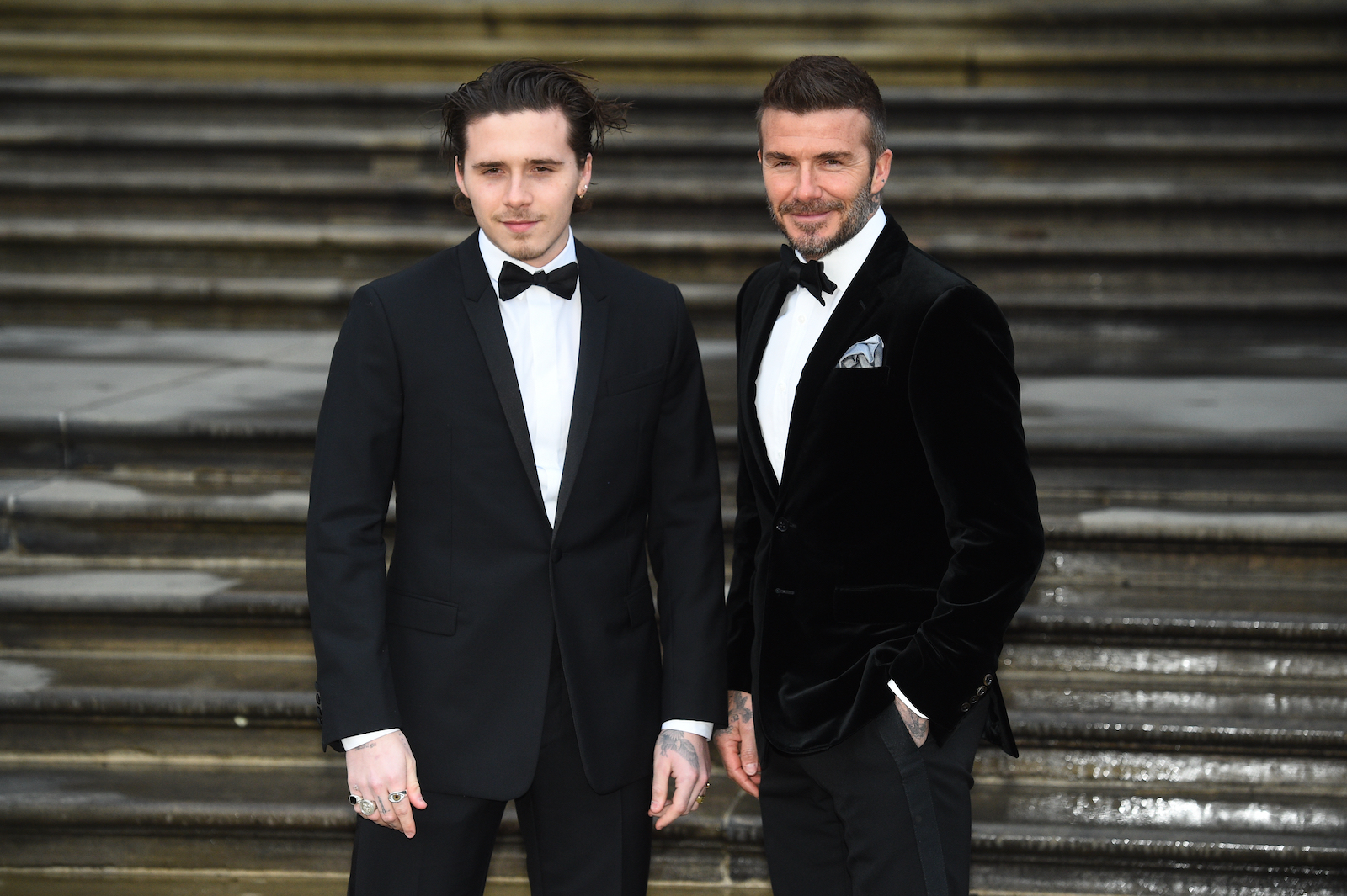 Brooklyn und David Beckham | Credit: Kirsty O'Connor / PA / picturedesk.com