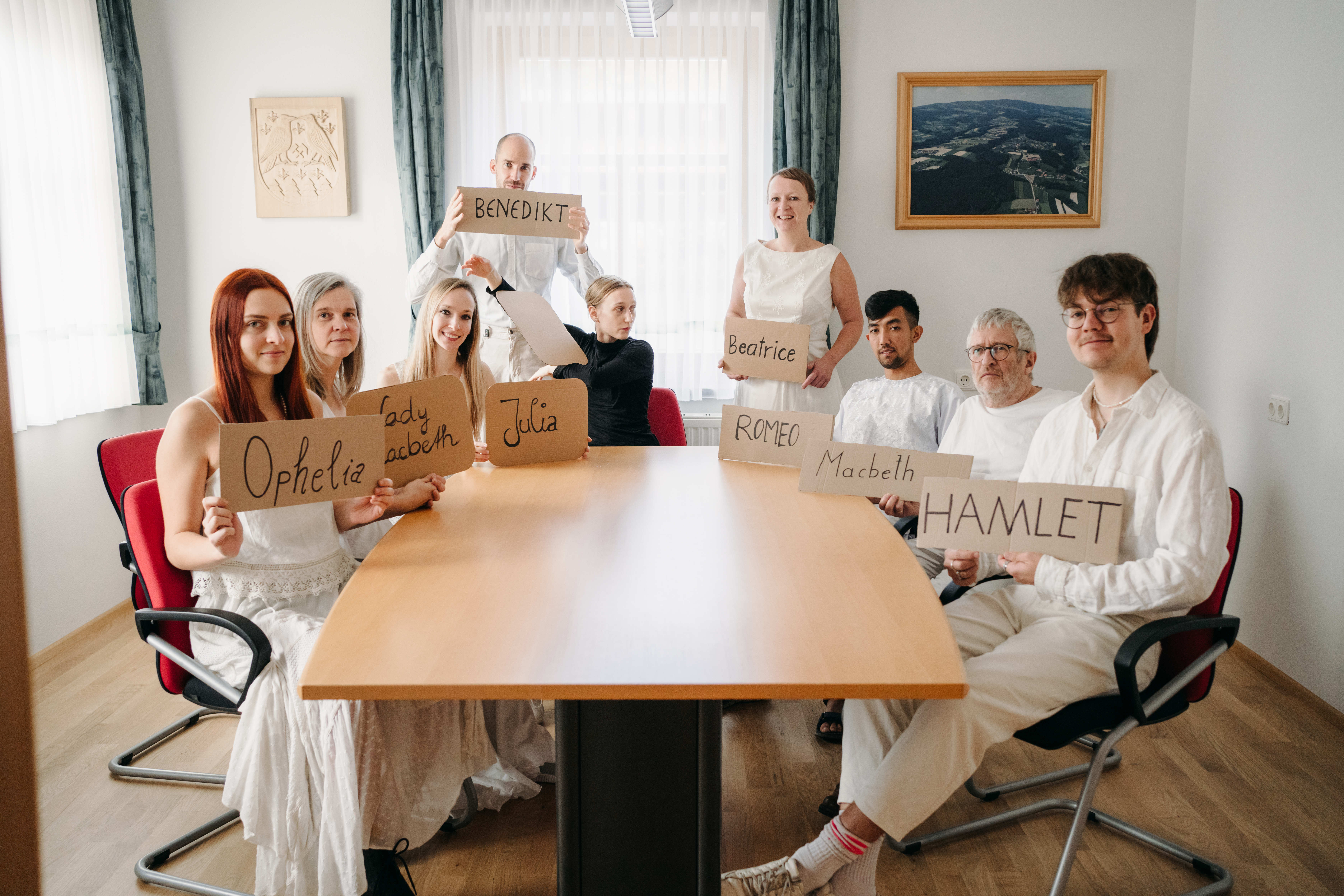 Schauspieler des Stückes "Die 2. Chance"