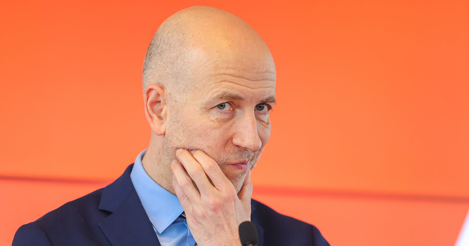 Arbeitsminister Martin Kocher in Großaufnahme