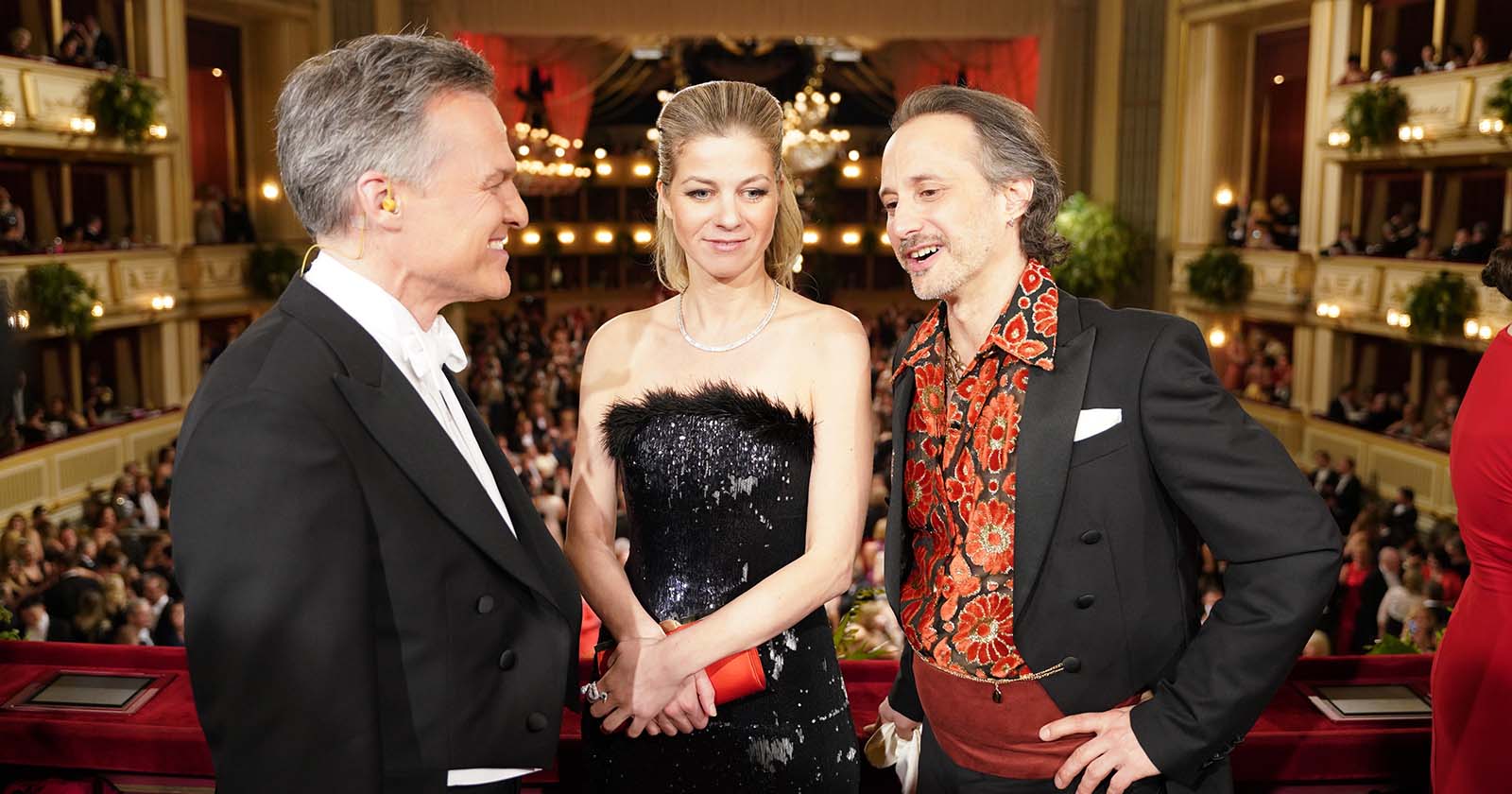 Michael Ostrowski und Hilde Dalik im Interview mit Tarek Leitner