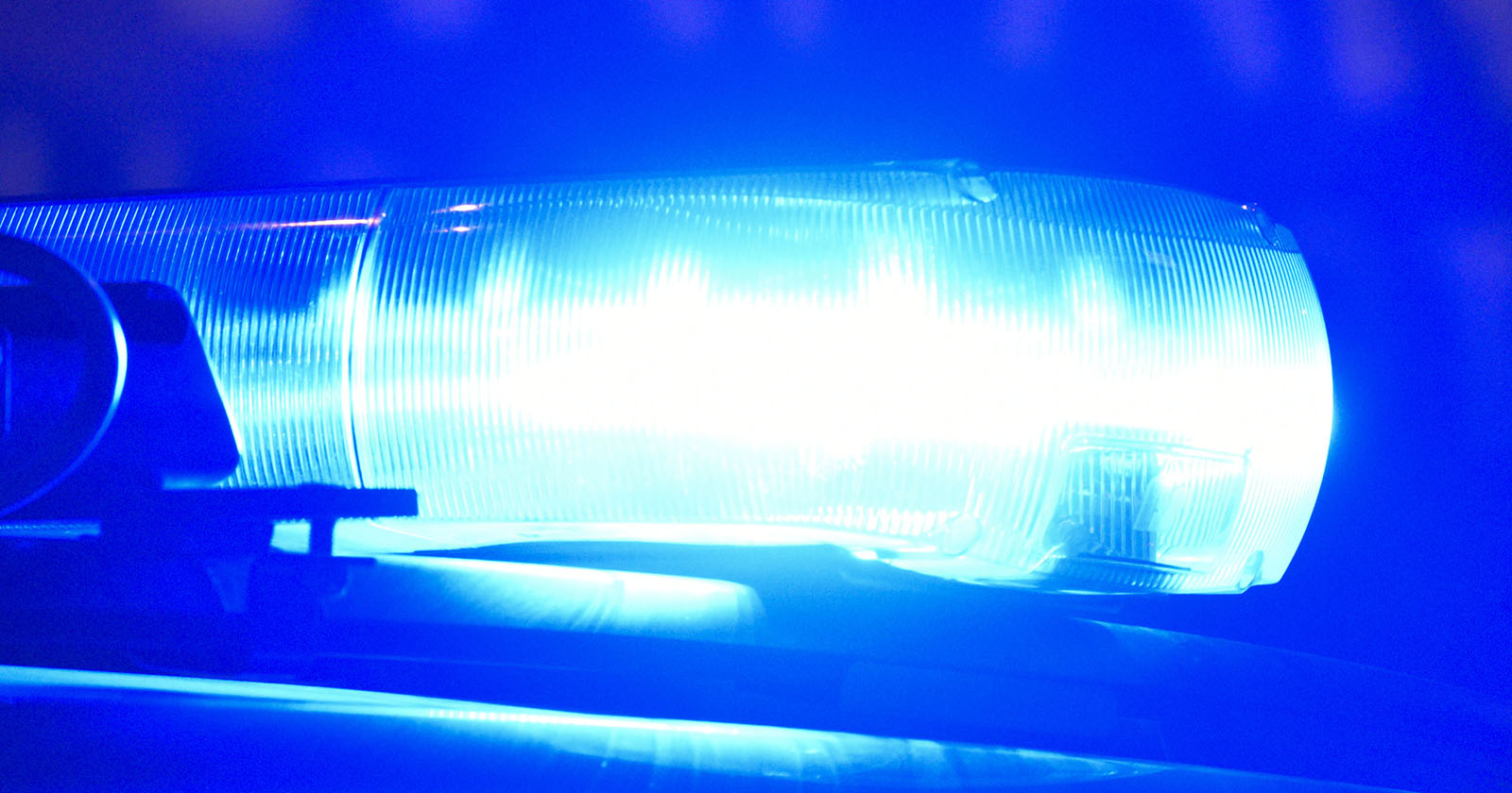 Blaulicht eines Polizeiautos