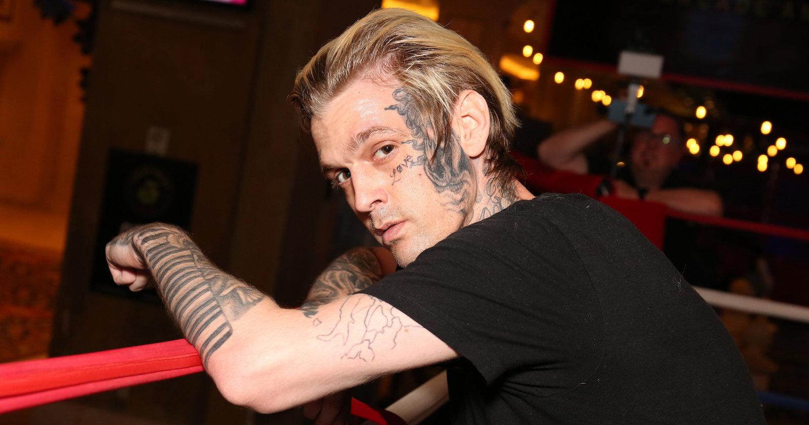 Porträt von Aaron Carter