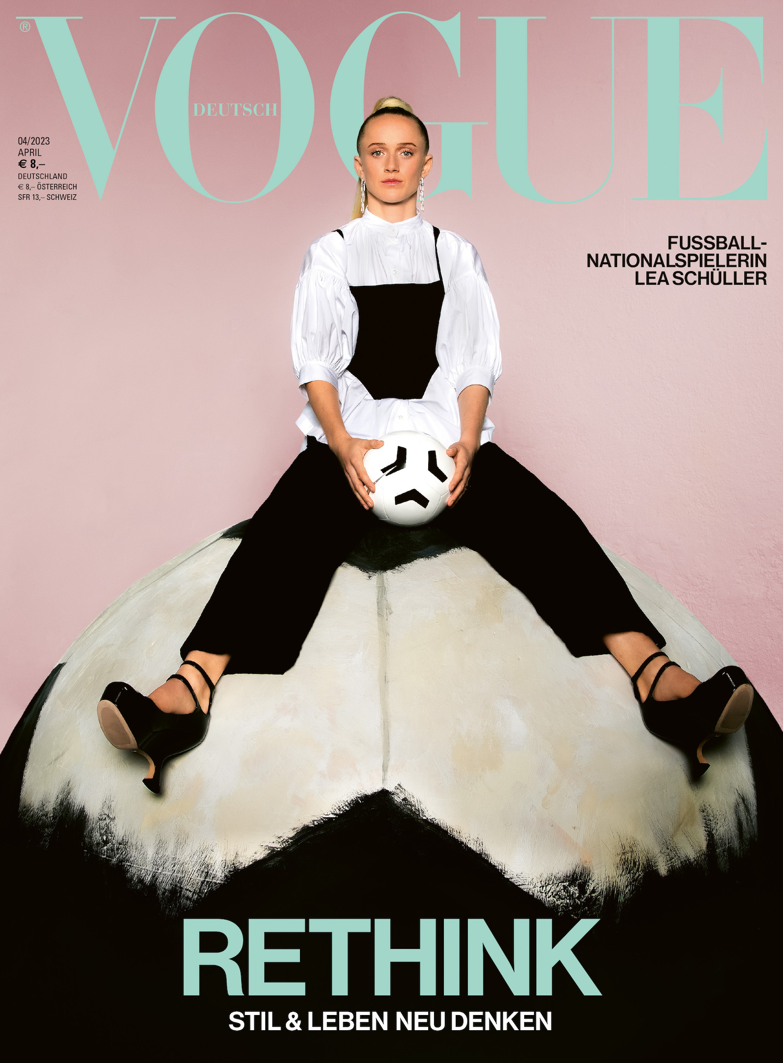 Das Vogue-Cover mit Fußballerin Lea Schüller.