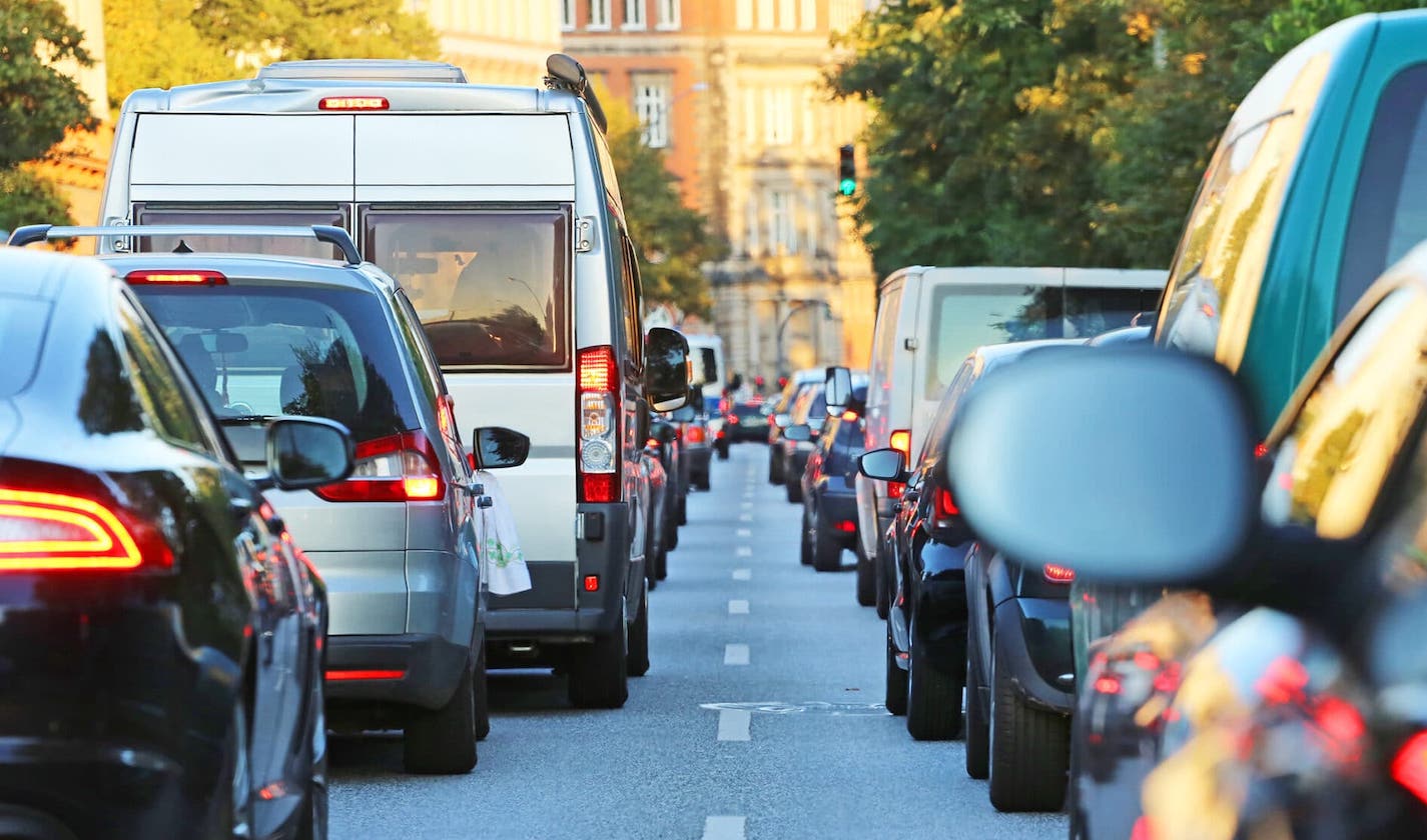 Autos im Stau
