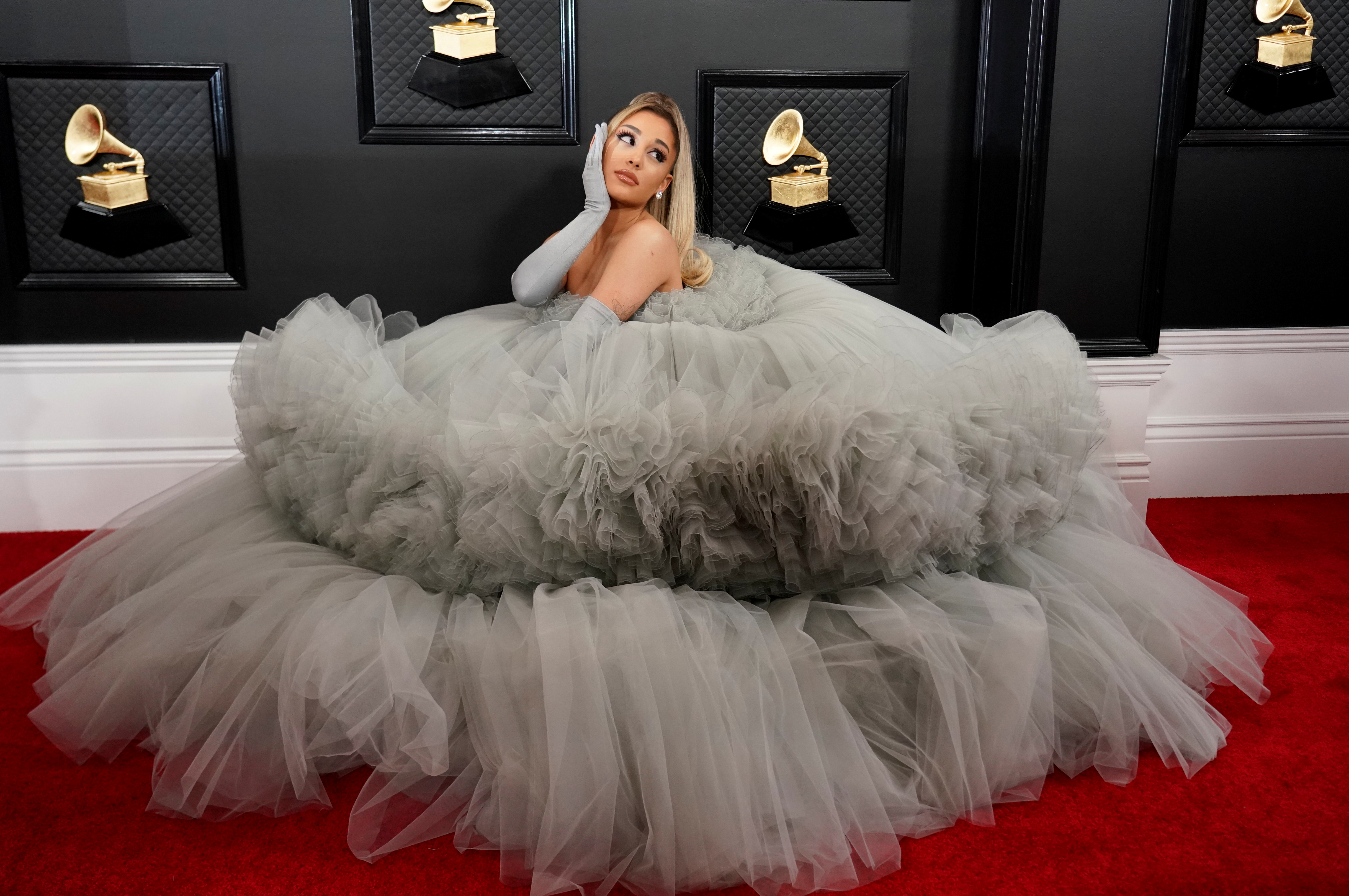 Sängerin Ariana Grande am Roten Teppich