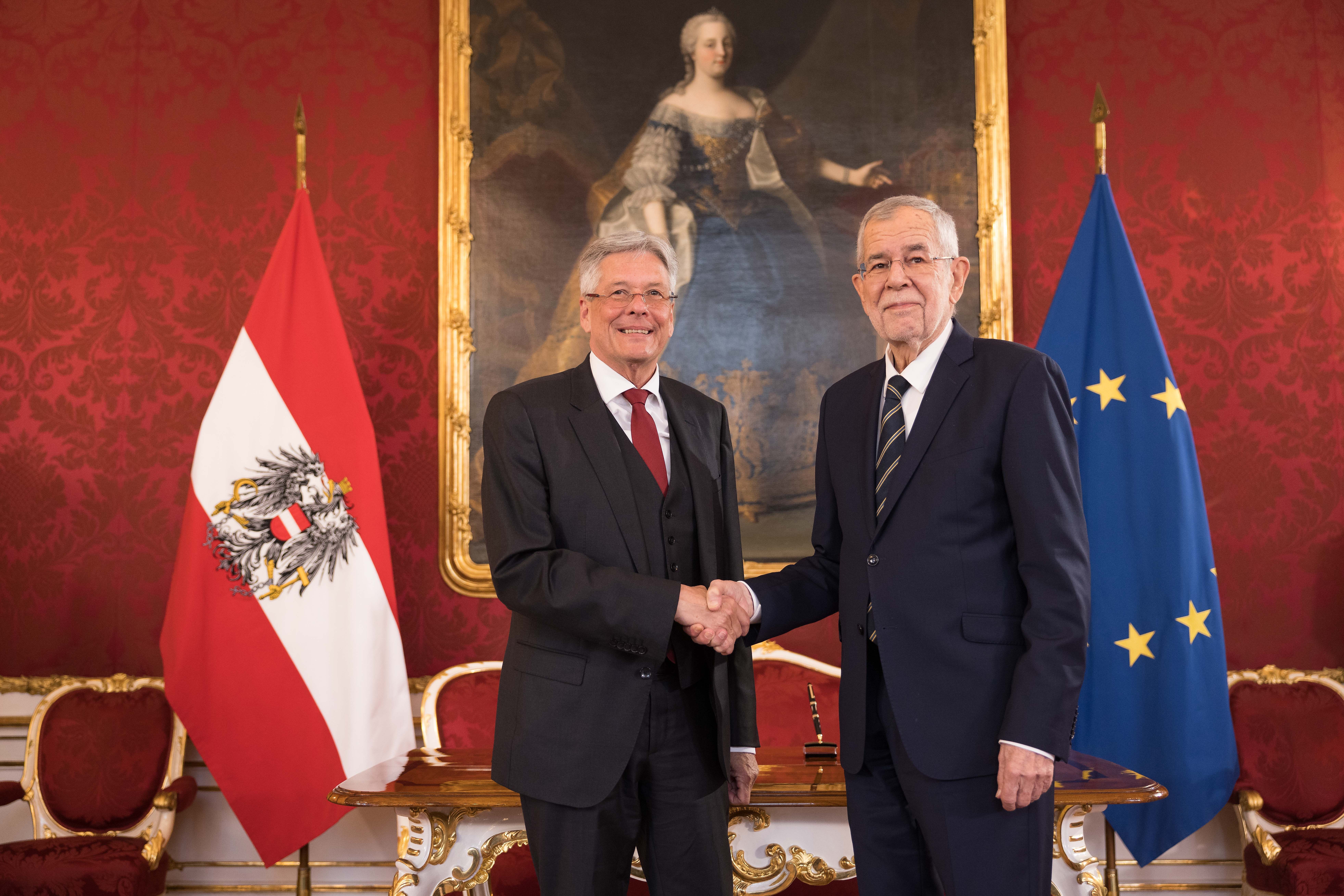 Peter Kaiser und Alexander Van der Bellen