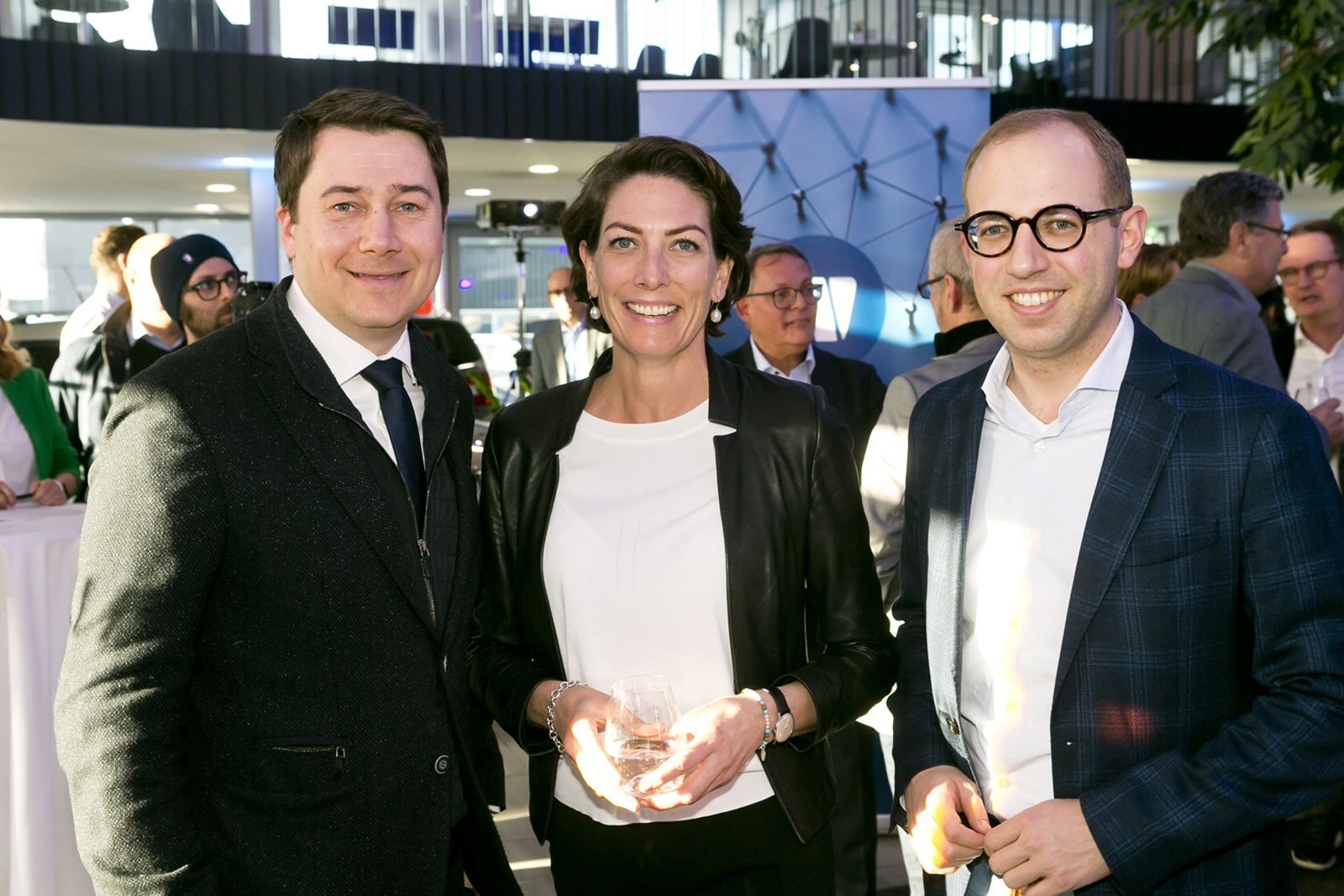 Patrick Wiedl, Veronika Marte und  Raphael Wichtl (v. li.)