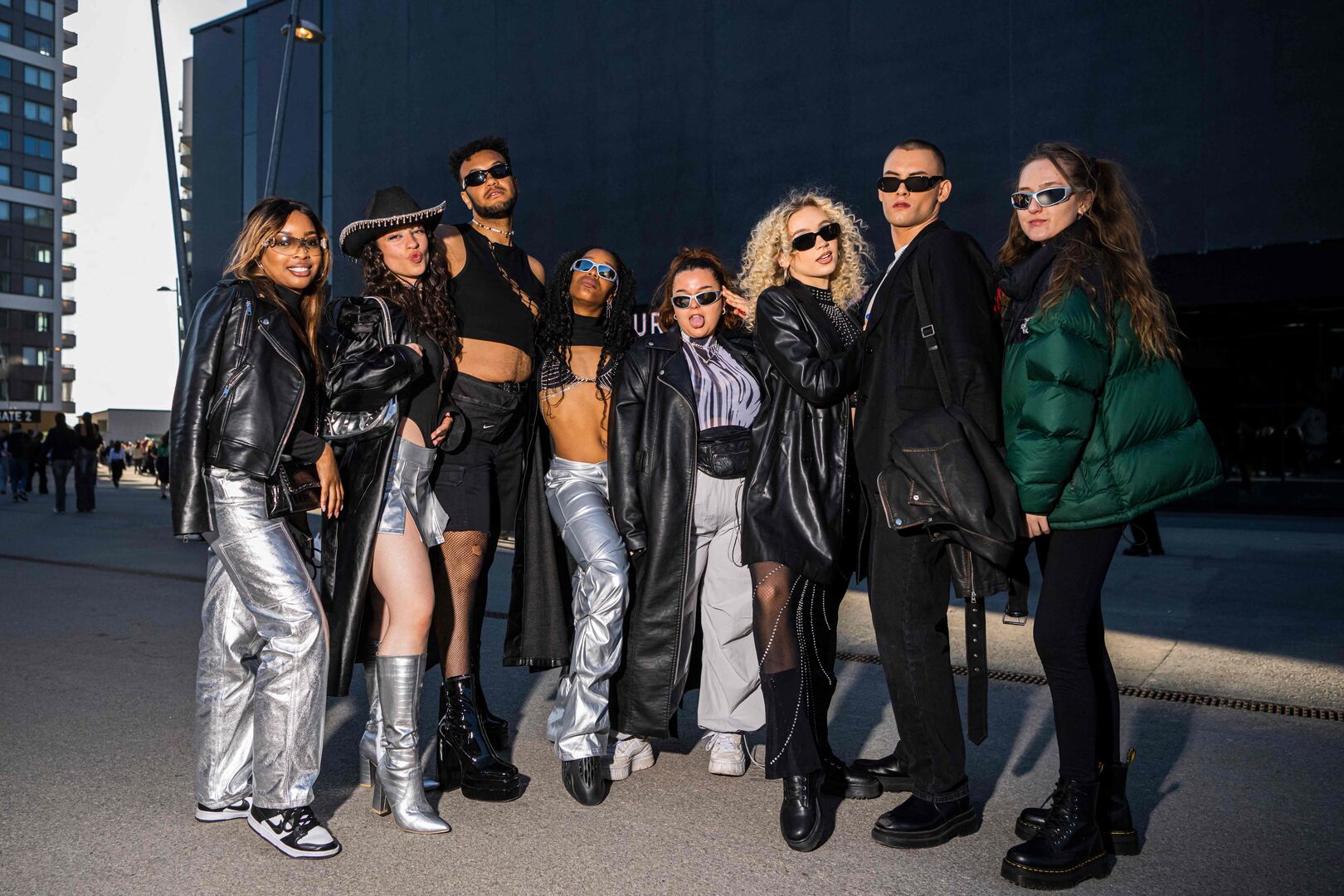 Fans vor dem Beyoncé-Konzert in Stockholm