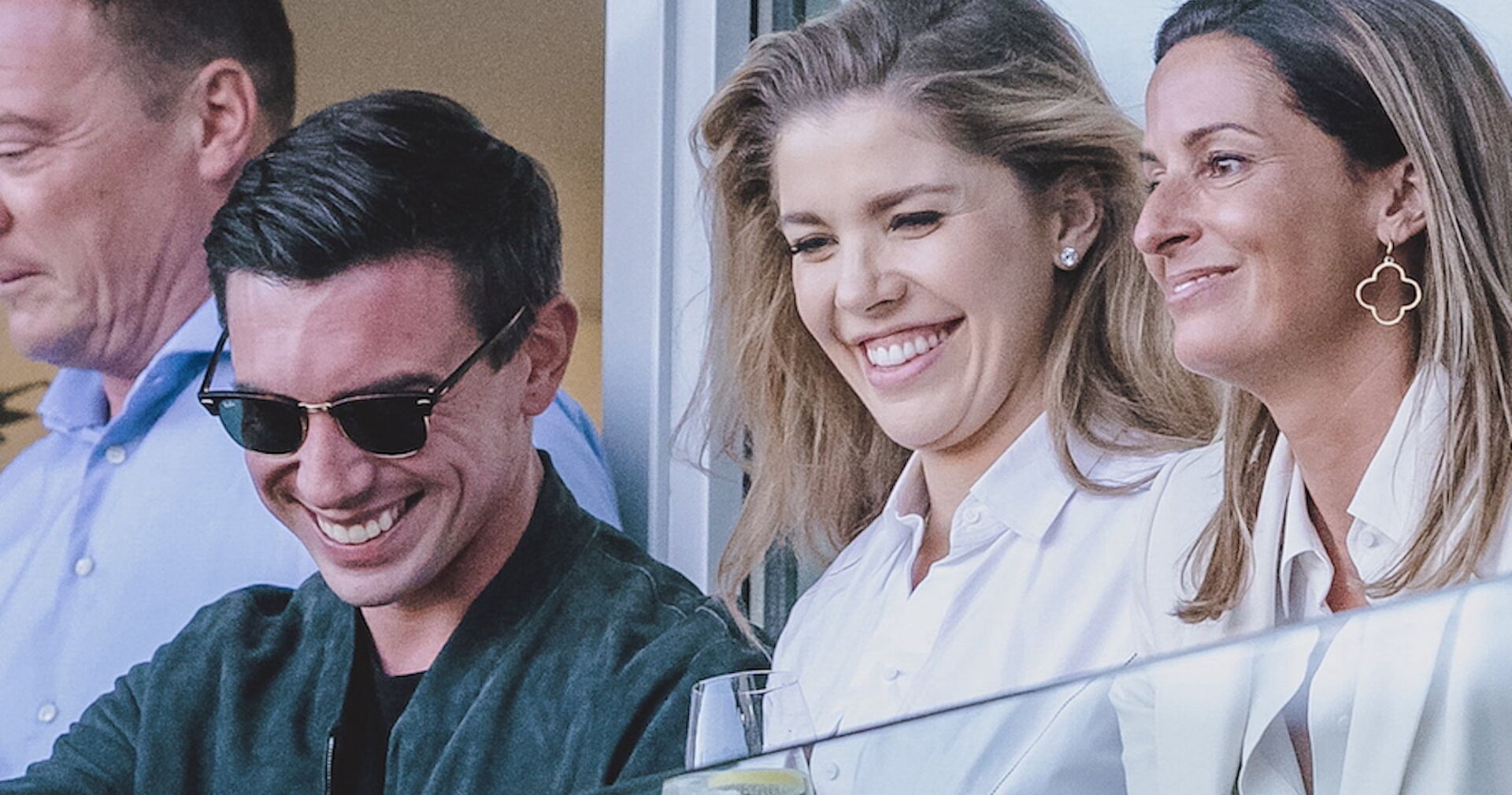 Marc Mateschitz und Victoria Swarovski in der Red Bull-Arena.