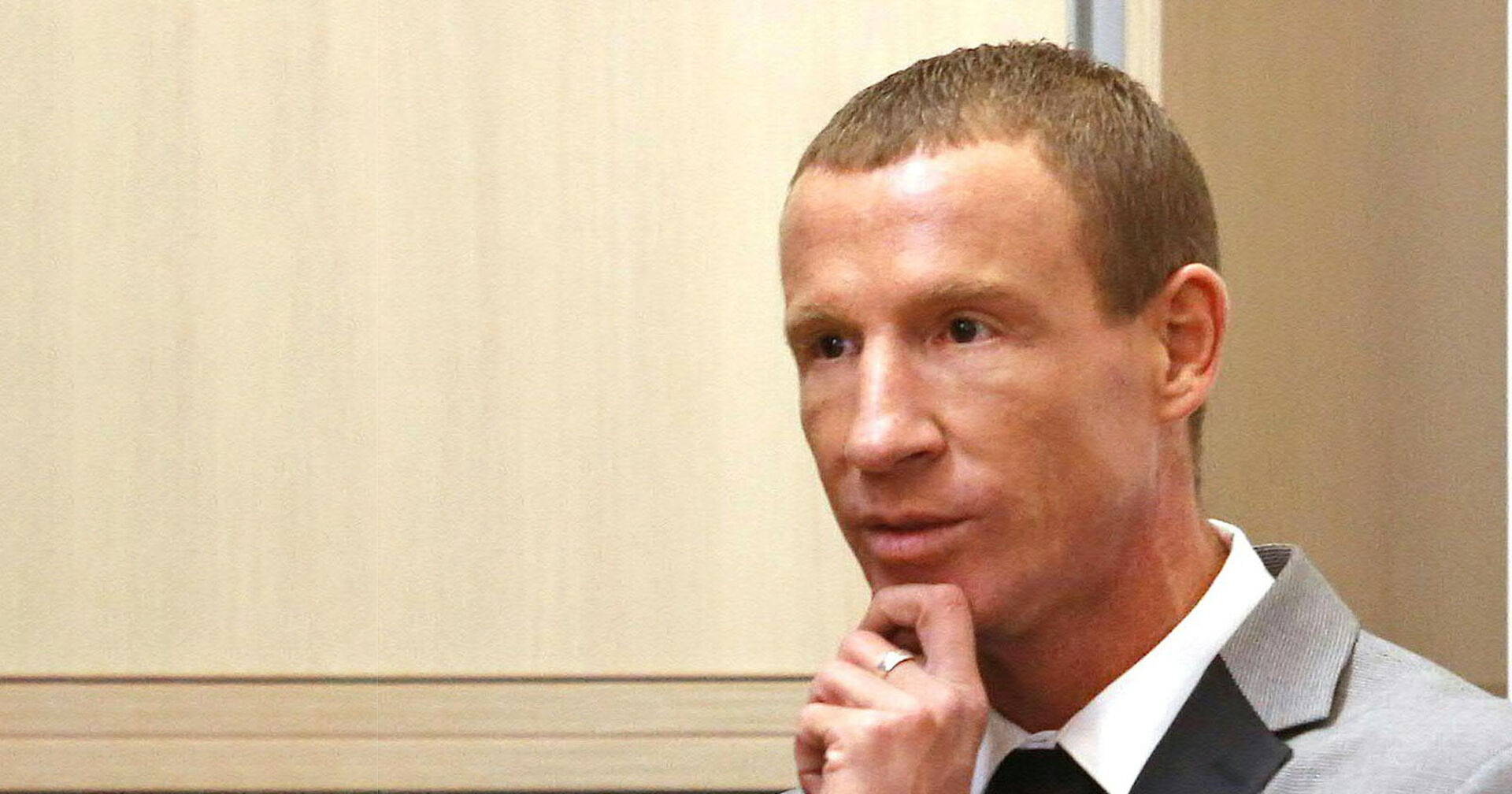 Ex-BZÖ-Politiker Stefan Petzner bei einem Gerichtstermin