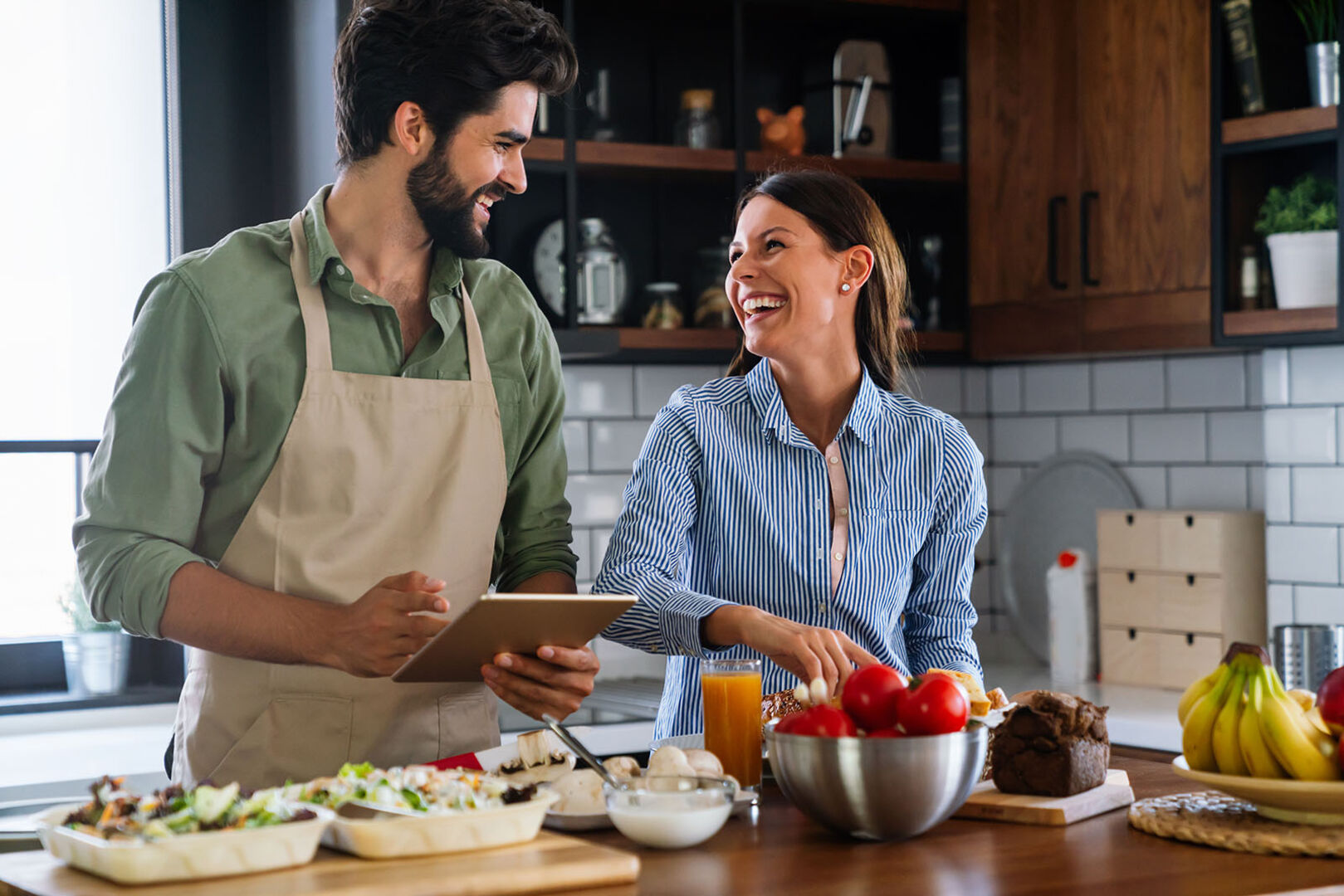 Paar kocht zusammen | Credit: iStock.com/nd3000