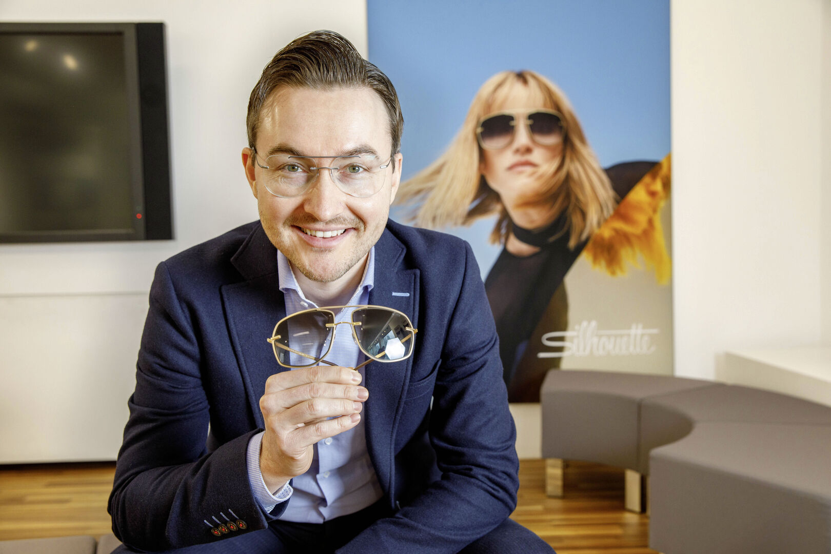 Silhouette-Geschäftsführer Michael Schmied