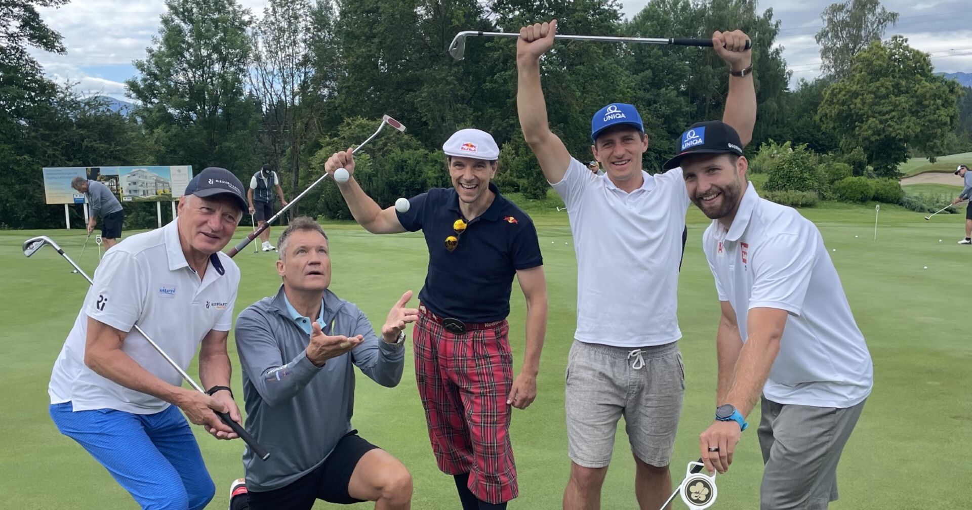 Klammer, Assinger, Grabner, Mayer, Schwarz