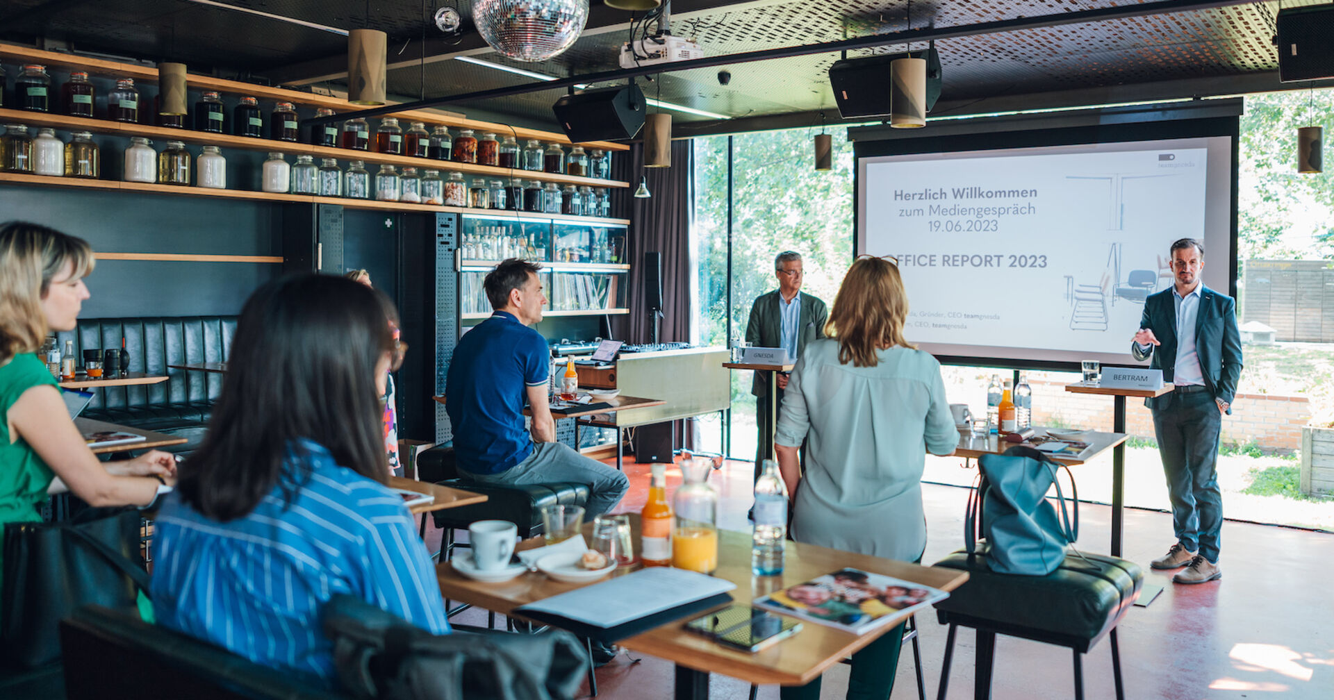 Präsentation des Office Report 2023 im Heuer am Karlsplatz | Credit: Niklas Schnaubelt