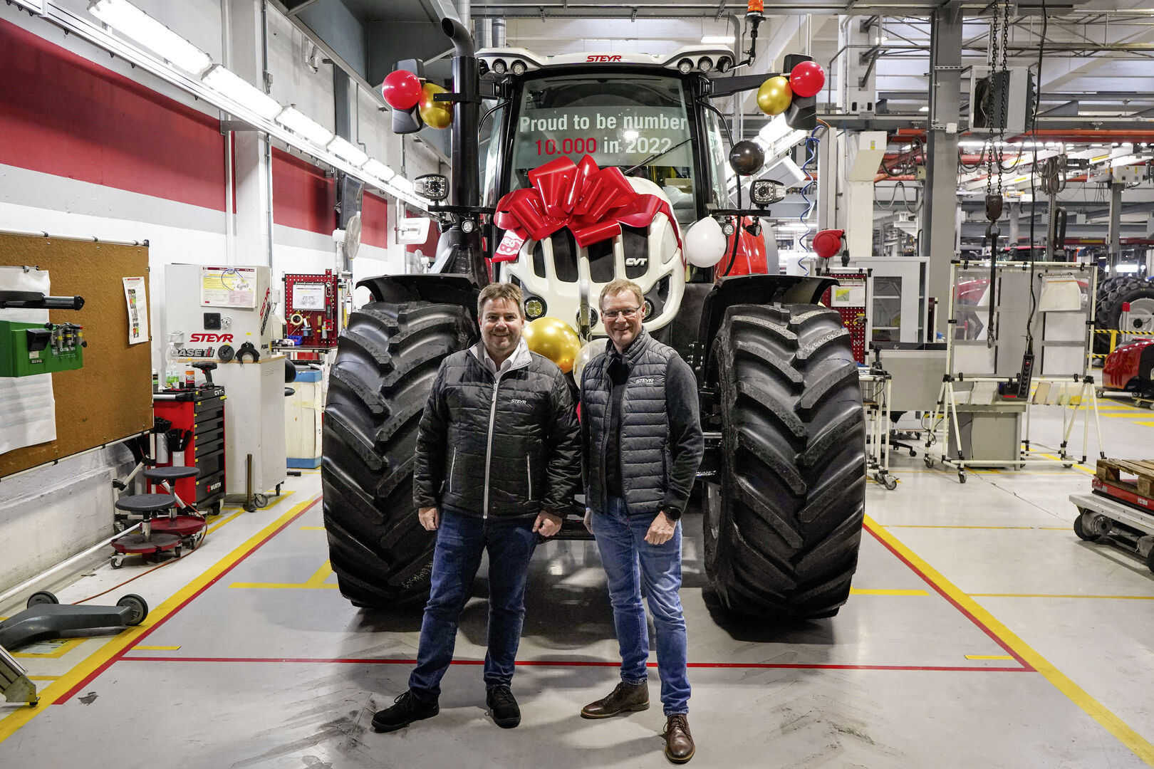 Feier bei CNH St. Valentin