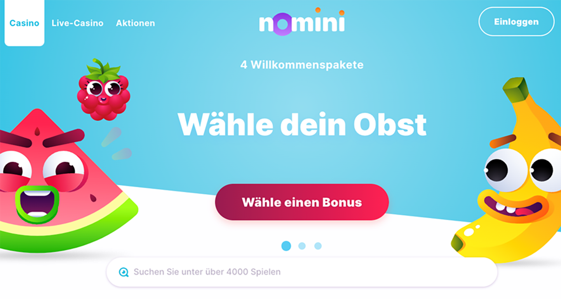 Nomini Online Casino | Credit: Nomini