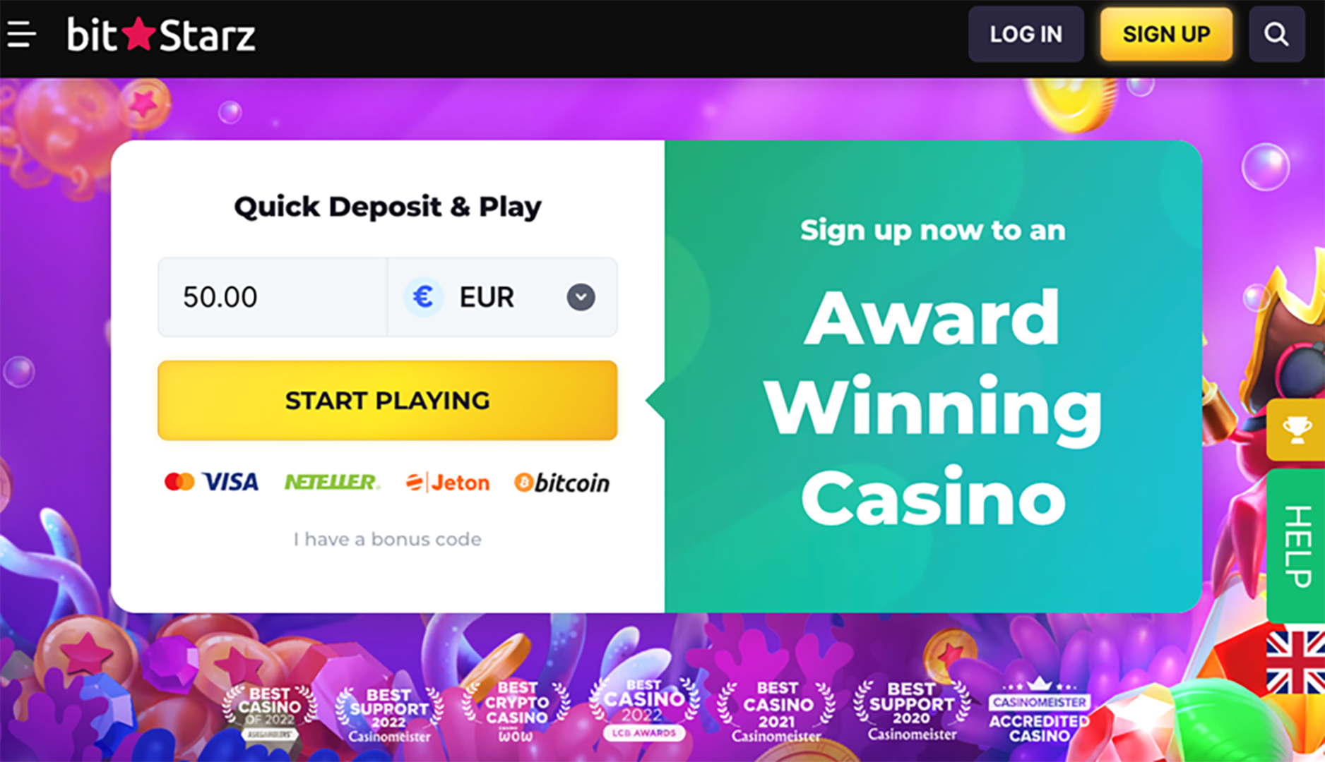 Bitstarz Online Casino | Credit: Bitstarz