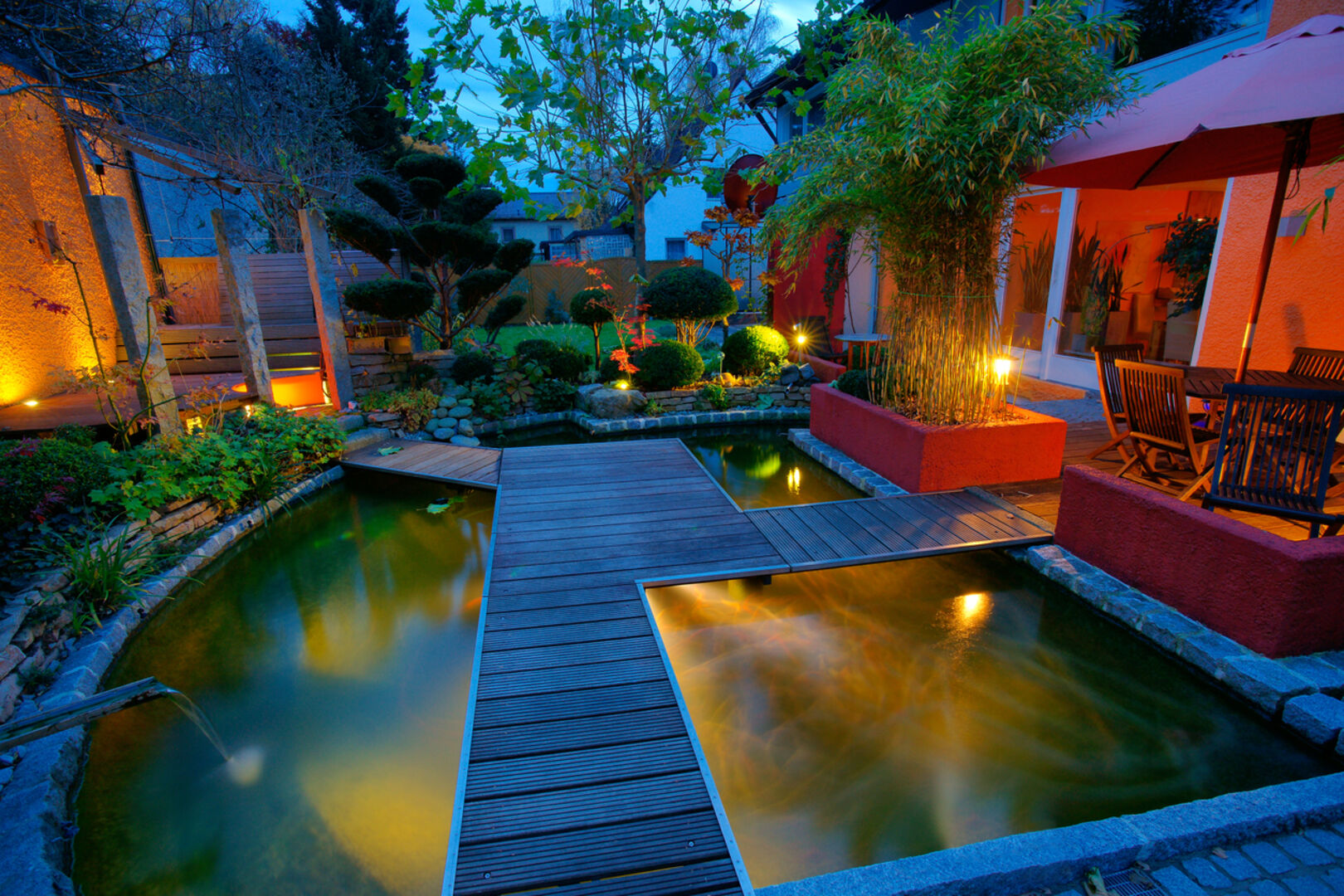 Garten Nacht