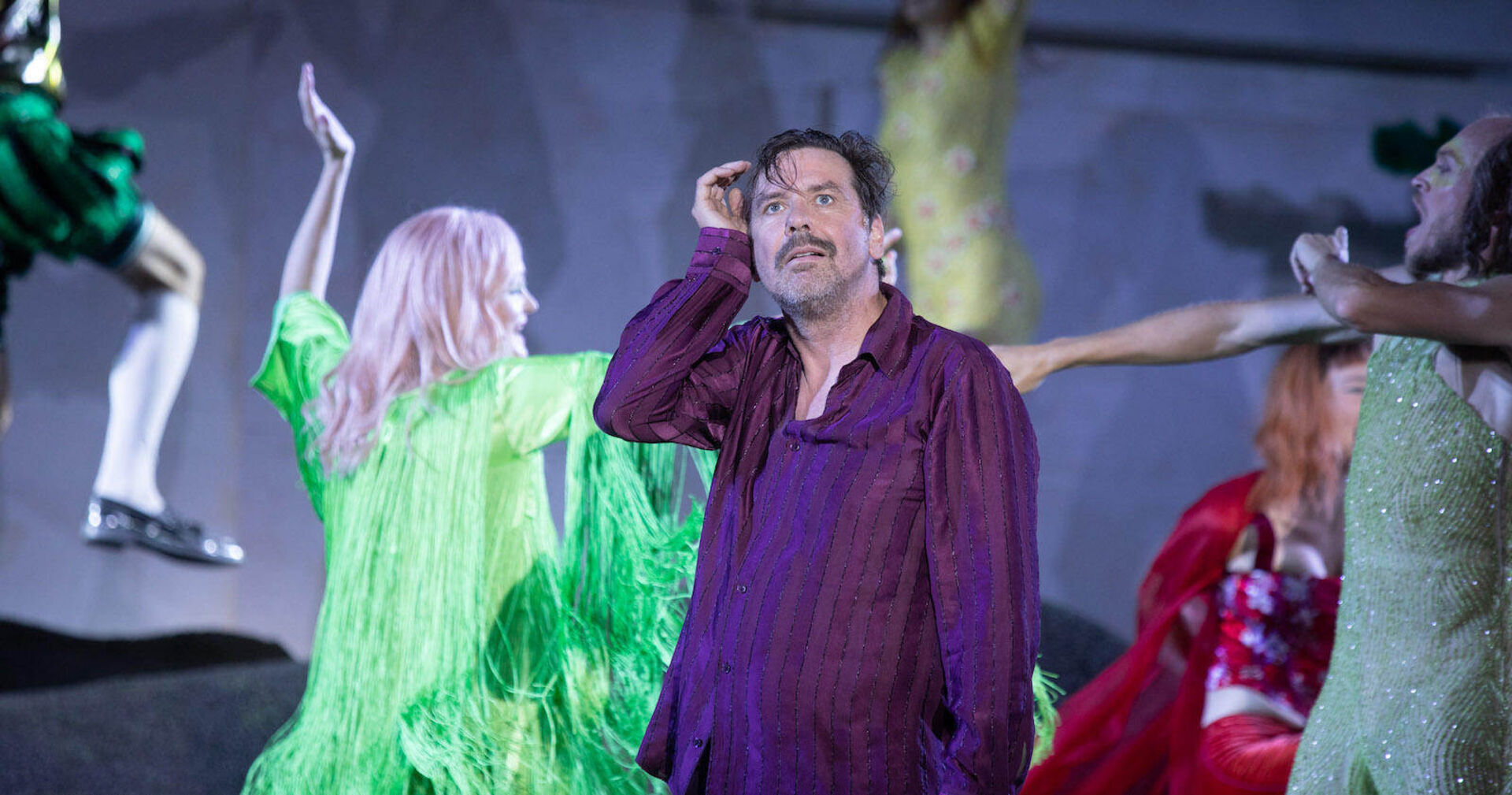 Michael Maertens in der Rolle des "Jedermann",