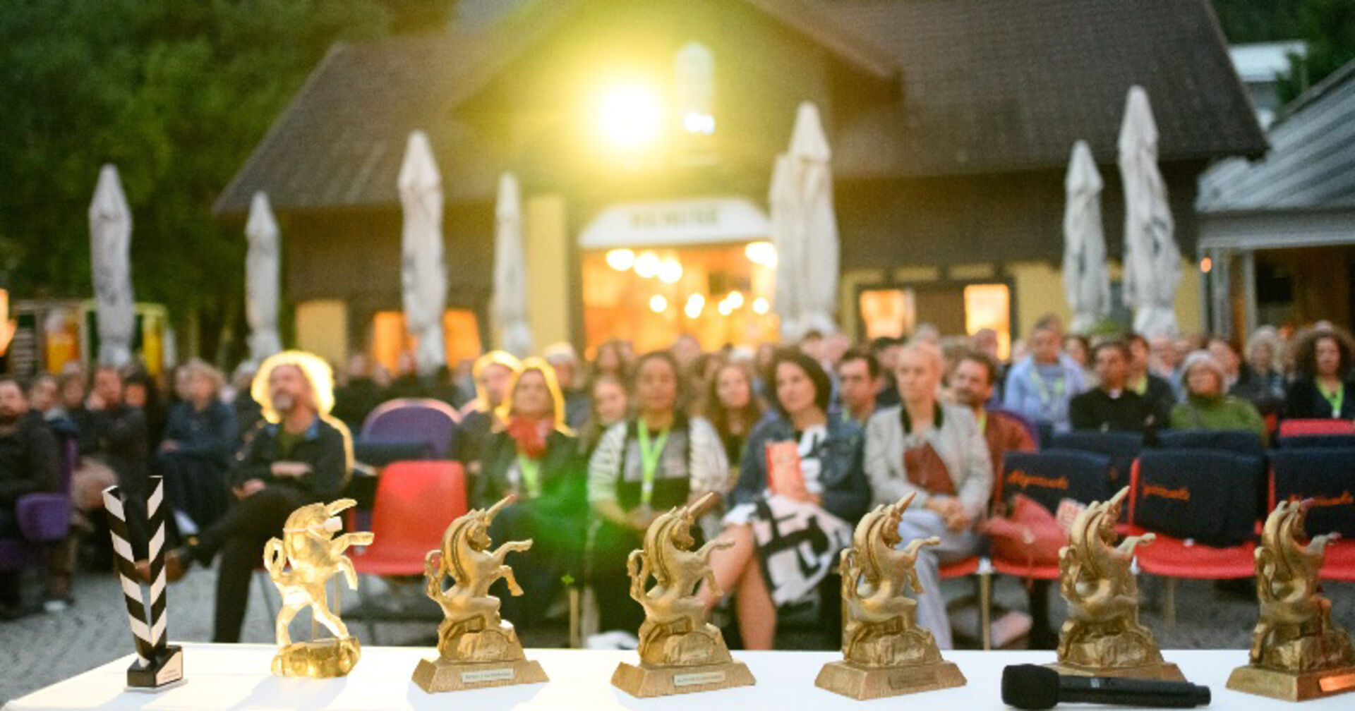 Die Goldenen Einhörner wurden an die besten Kurzfilme verliehen.