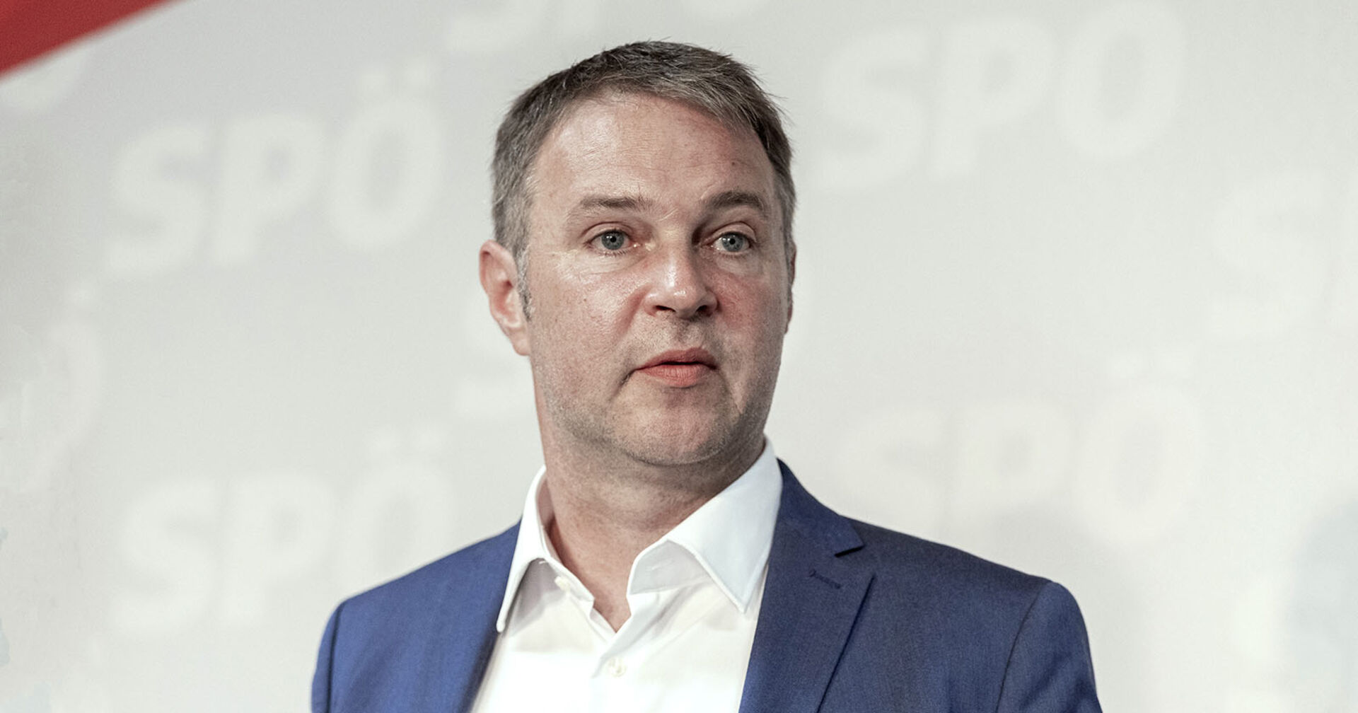 SPÖ-Bundesparteivorsitzender Andreas Babler im Rahmen einer Pressekonferenz
