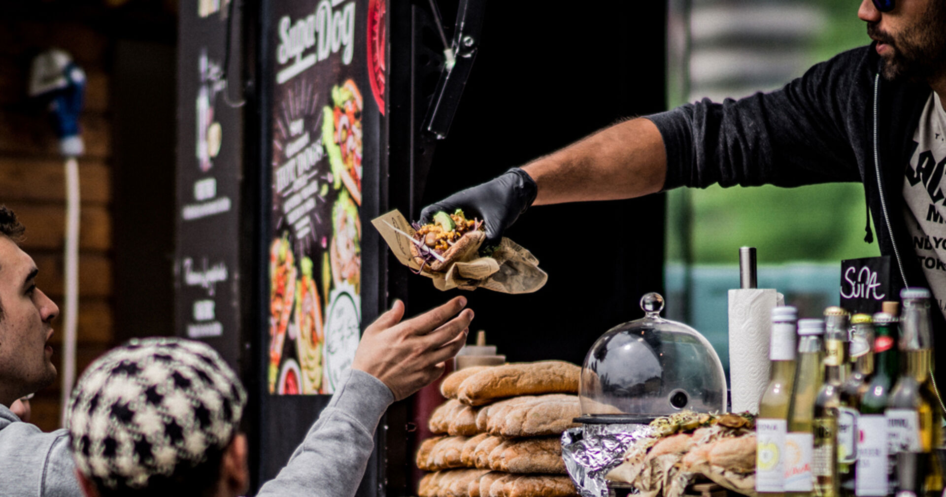 Köstlichkeiten aus aller Welt erwarten Sie auf dem Streetfoodmarket.