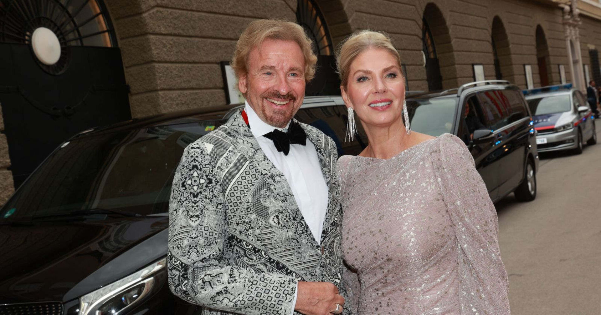 Gottschalk und Mroß bei den Salzburger Festspielen.