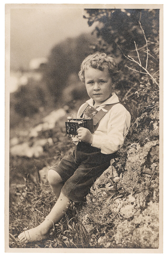 Kinderfoto 1920er Jahre von Johann Kaspar Hiller.