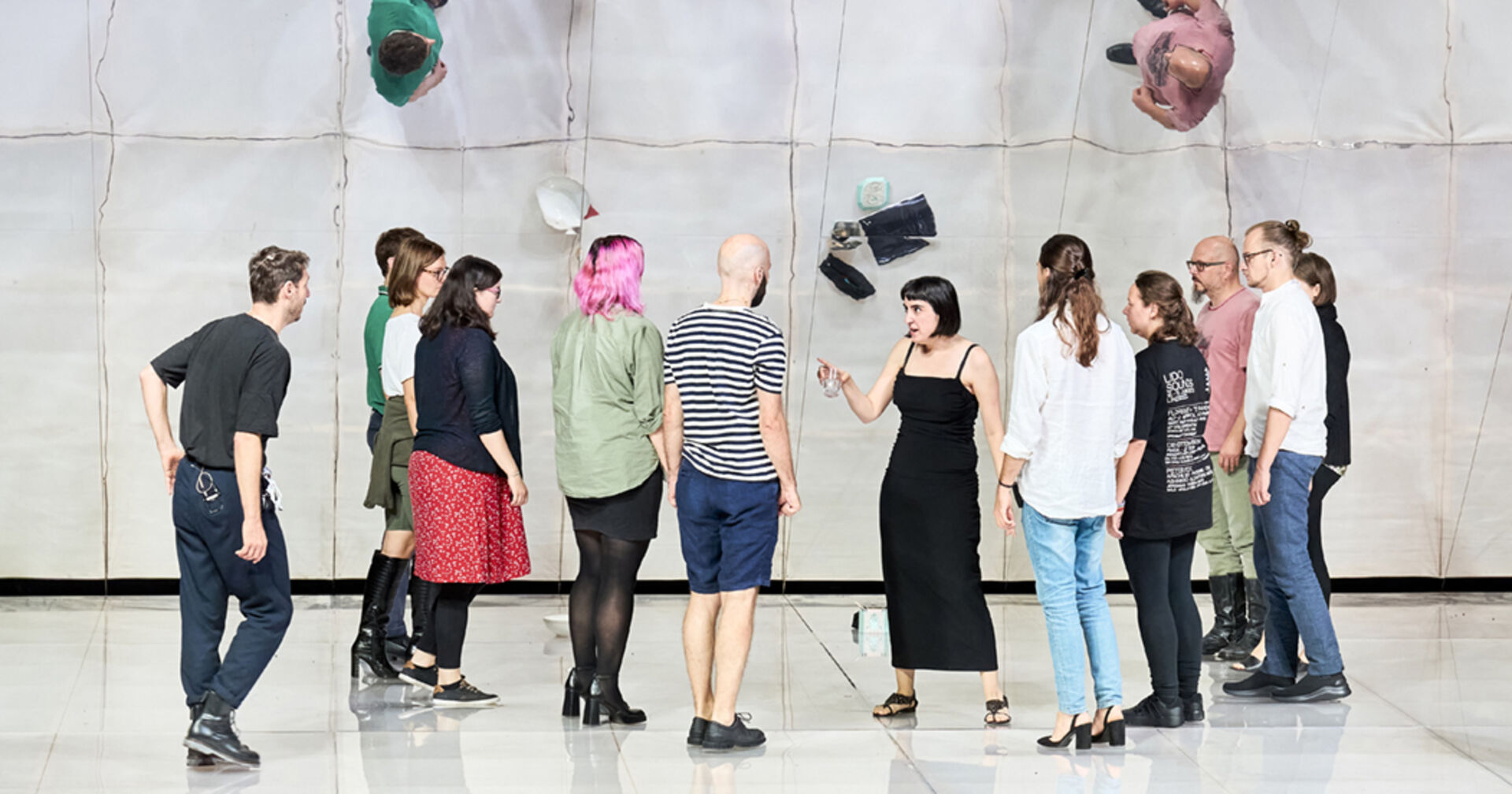 Probe der Oper „Die Judith von Shimoda“.