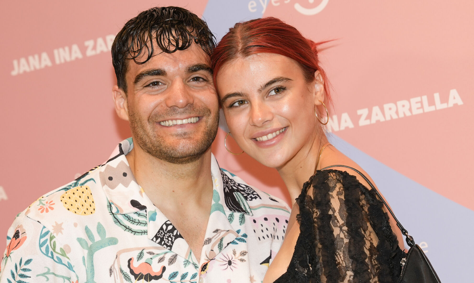 Stefano Zarella und Romina Palm auf einem Event