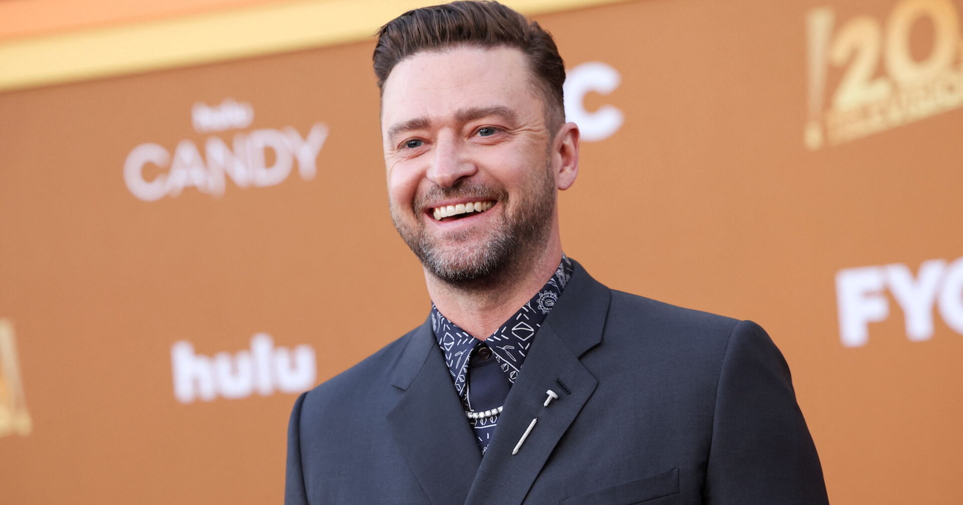 Justin Timberlake auf dem roten Teppich in Los Angeles