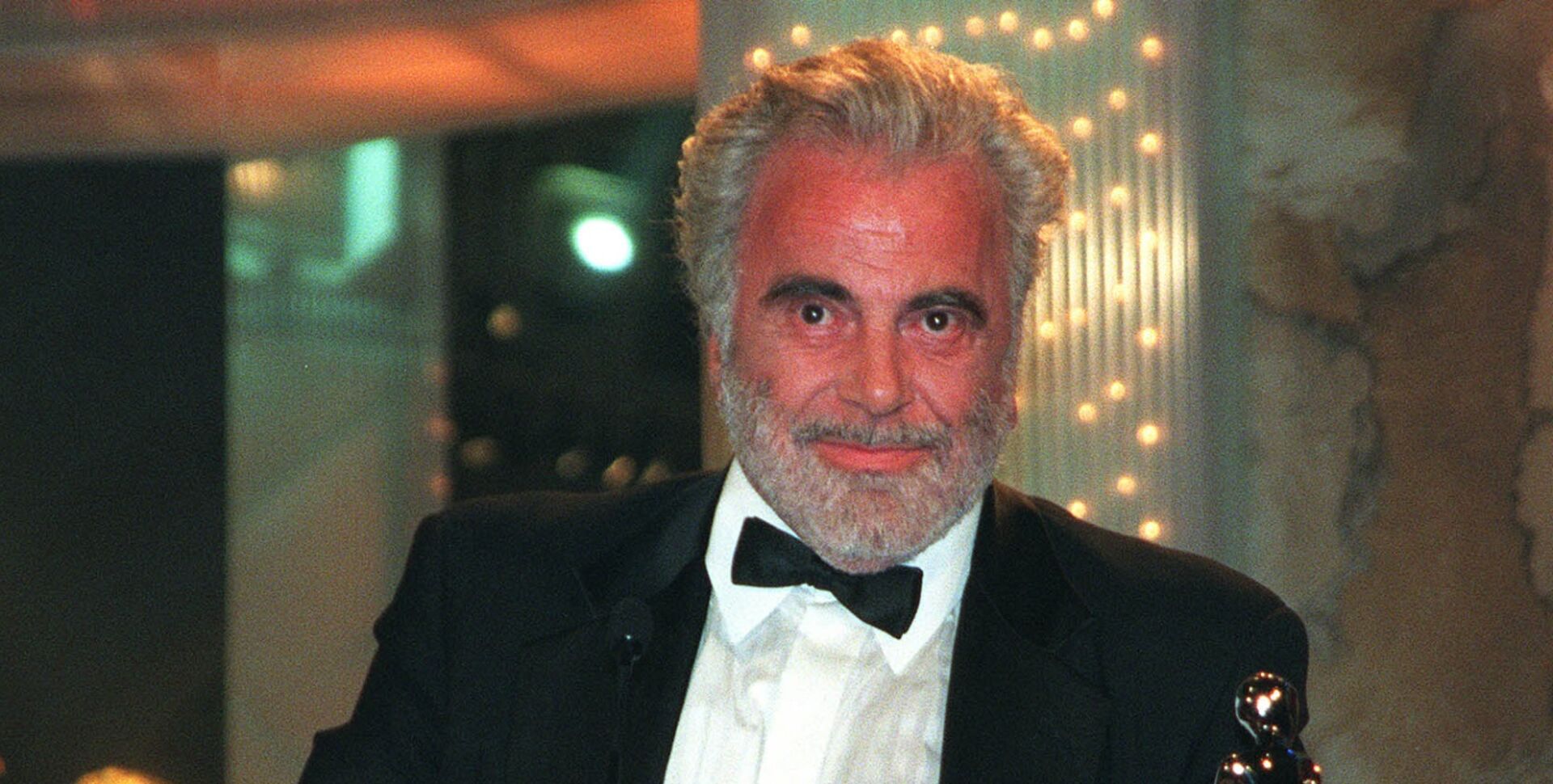 Schell auf der Bühne bei der Verleihung der Romy