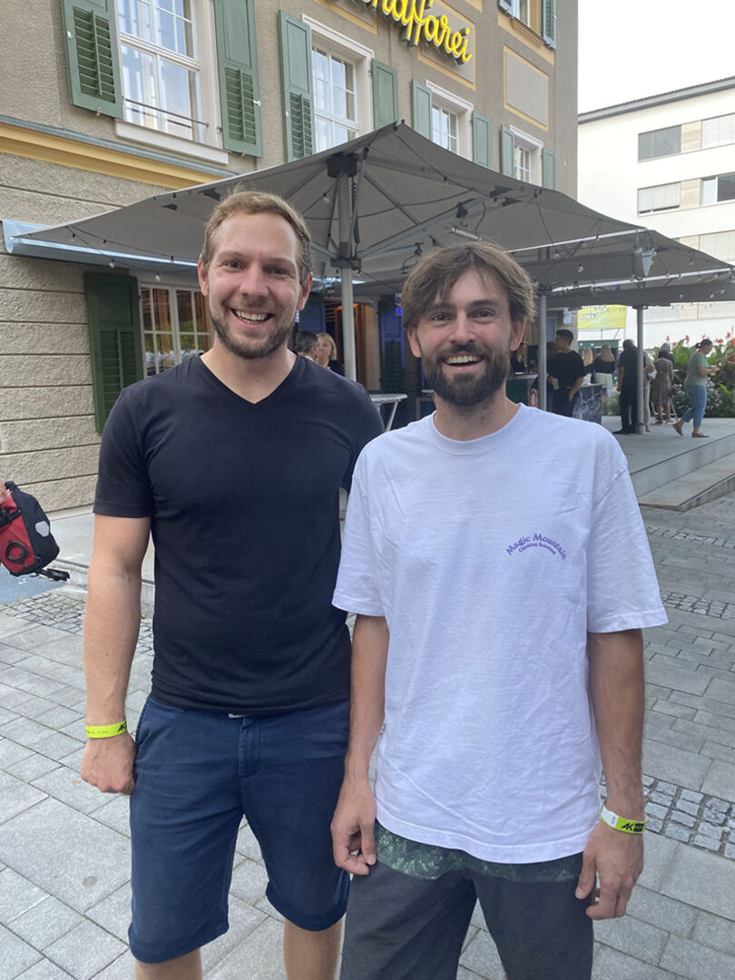 Johannes Küng und Alex Flatz (beide Feldkirch)