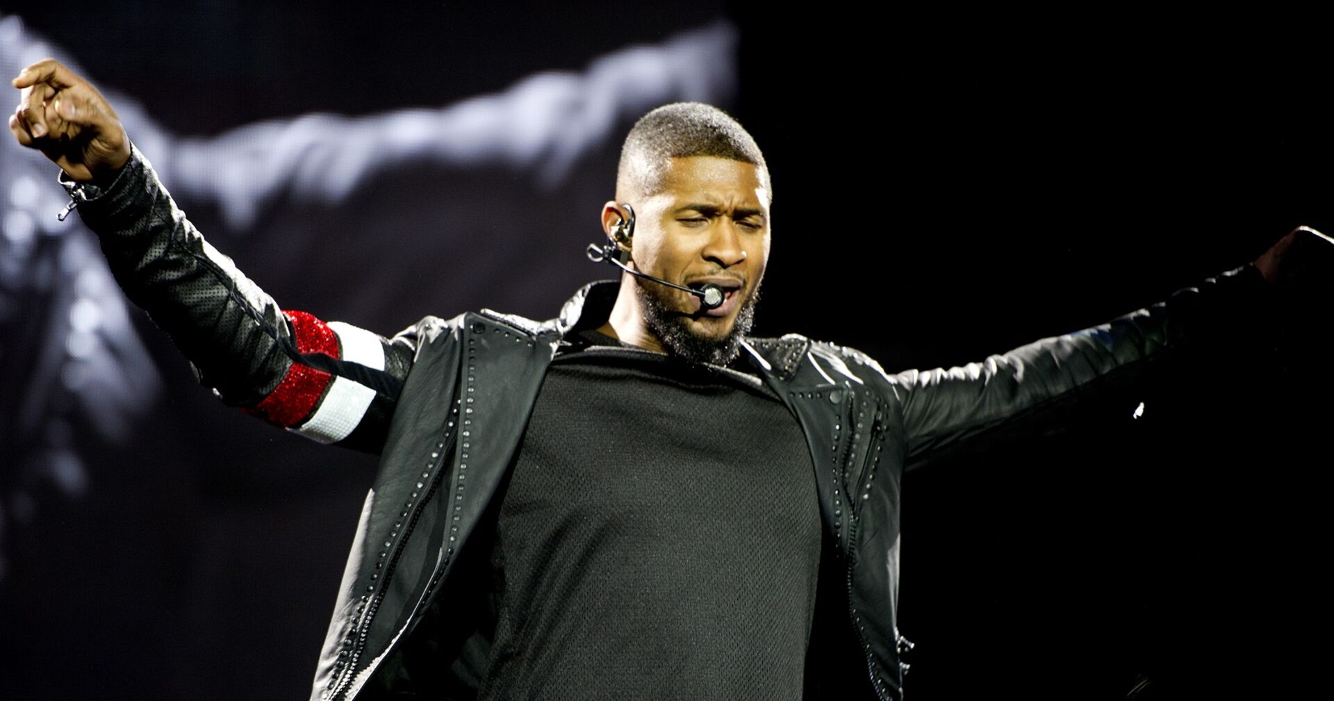 Usher bei seinem Konzert im Ziggo Dome in Amsterdam