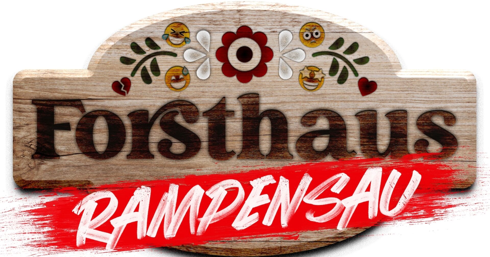 Das Logo der Reality TV Serie Forsthaus Rampensau.