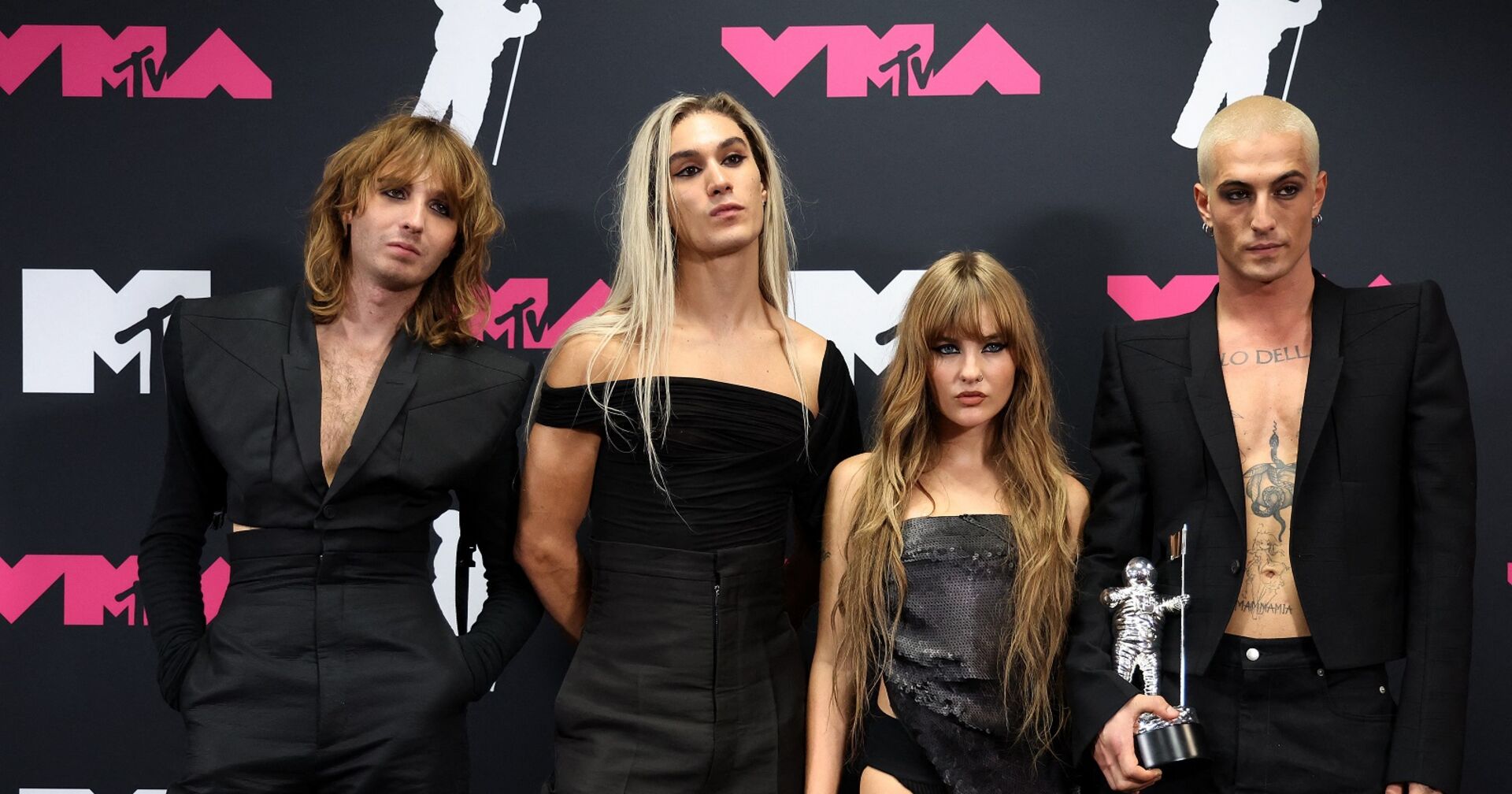 Italienische Rockband vor MTV Music Awards