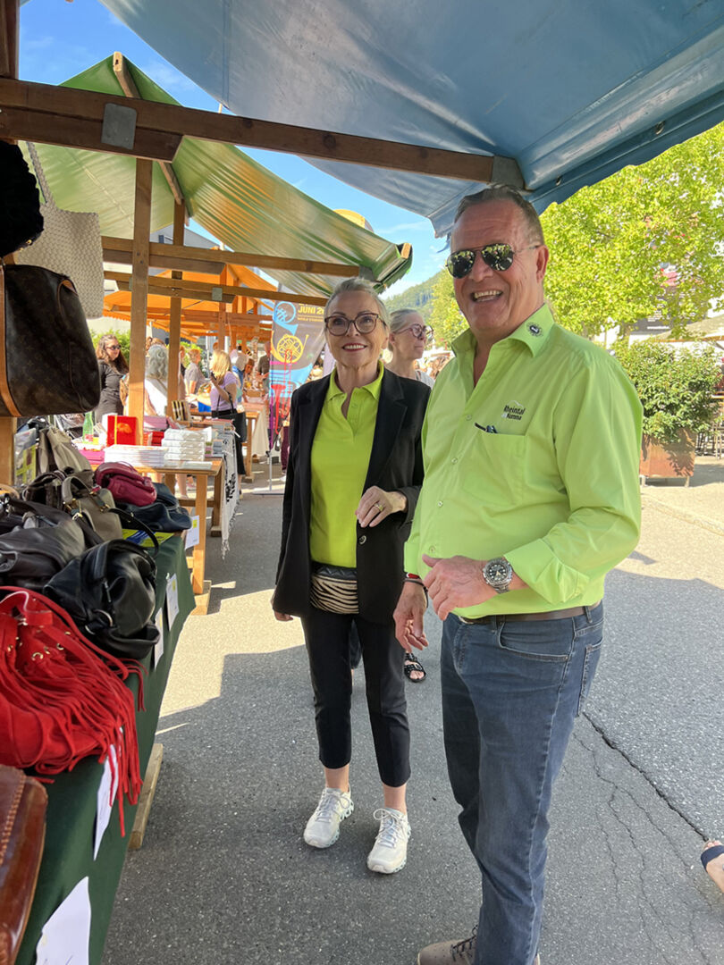 Taschenaktion-Ideengeberin war Christl Berchtold (links).