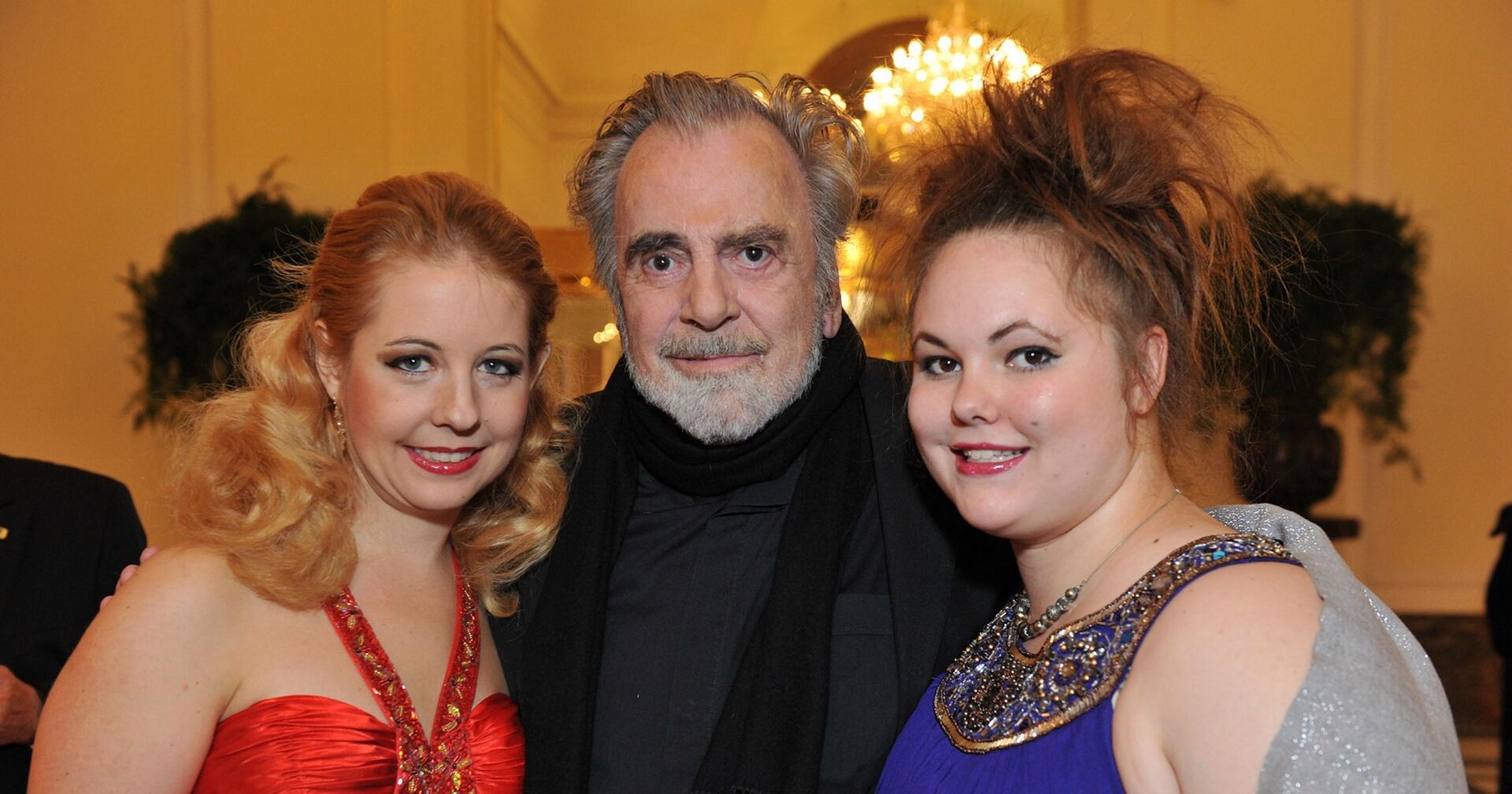 Maximilian Schell mit Tochter Nastassja auf einer Gala Arm in Arm