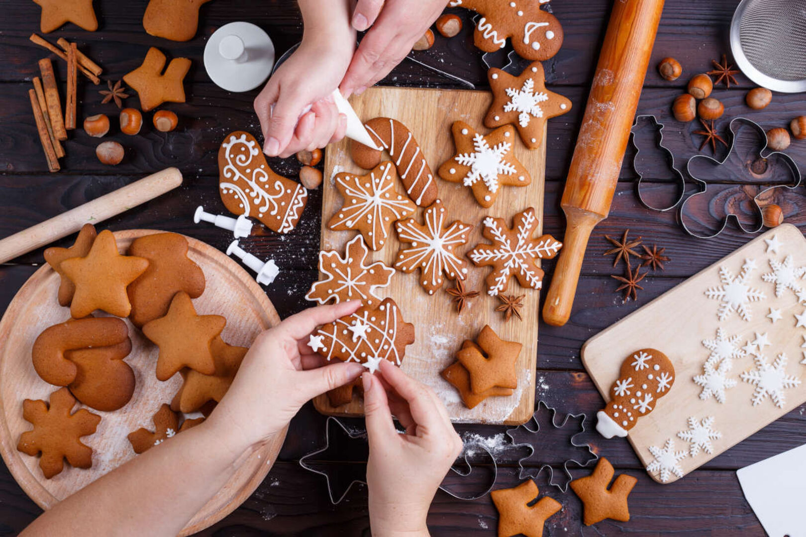 Weihnachtliche Lebkuchen