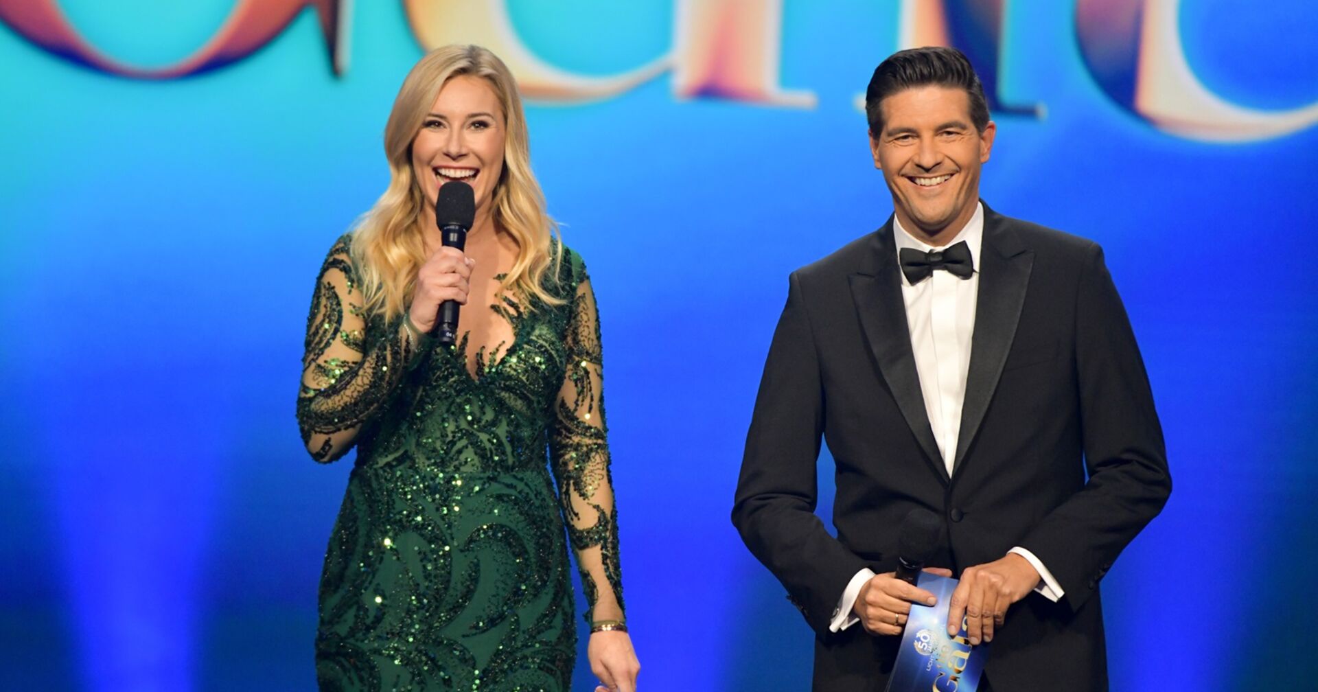 Oberhauser und Kraft als Moderationsduo