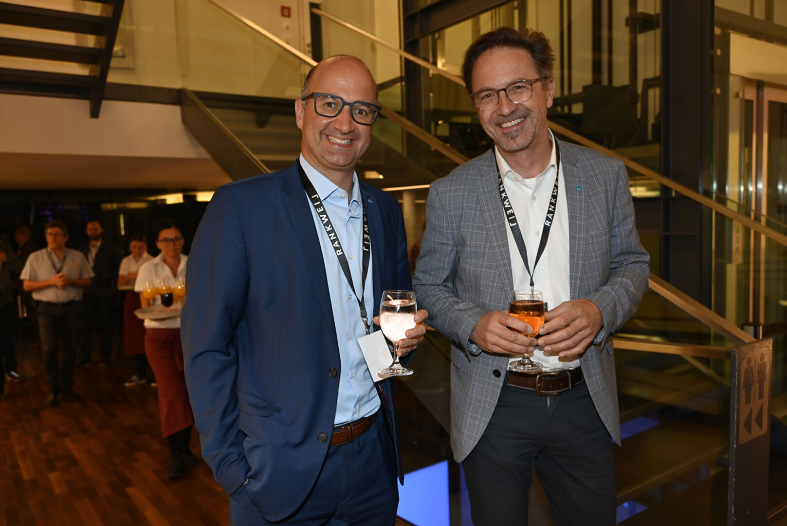 Johannes Oelz, Gottfried Waidacher (Hypo Vorarlberg Bank AG) (v. li.)