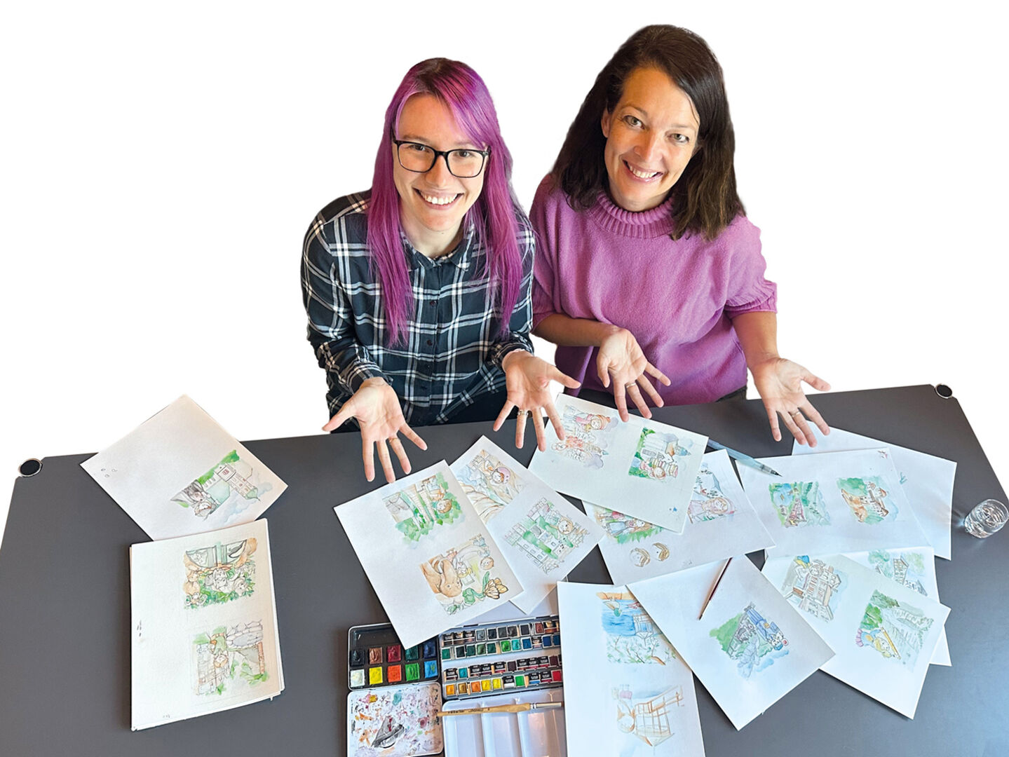 „Es war eine tolle Arbeit, die großen Spaß gemacht hat. Wir freuen uns, dass das Spiel so gut ankommt!“ Katharina Erhard &amp; Andrea Petermann