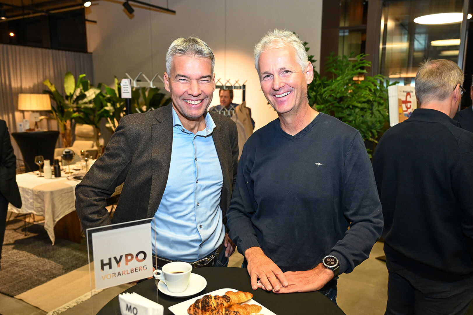 Egon Hajek (Hajek Riedmann Immo) und Karl Torghele (SPEKTRUM) (v. li.)