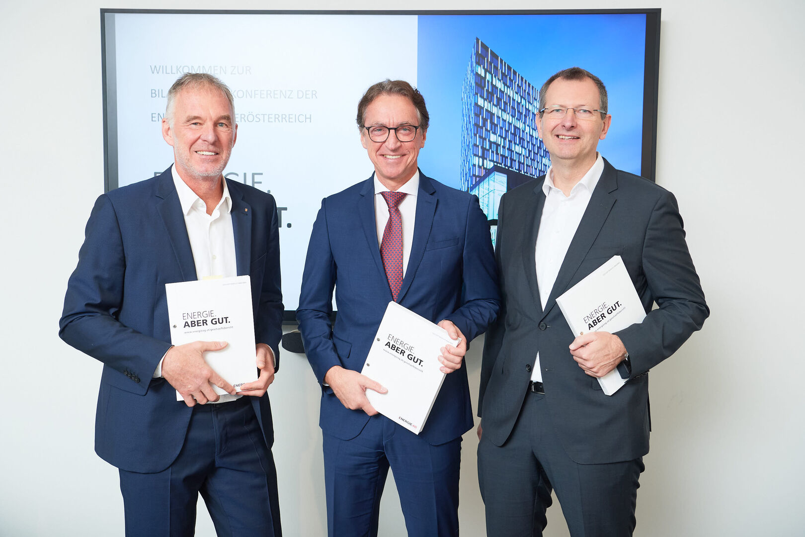 CFO Andreas Kolar, CEO Leonhard Schitter, COO Stefan Stallinger