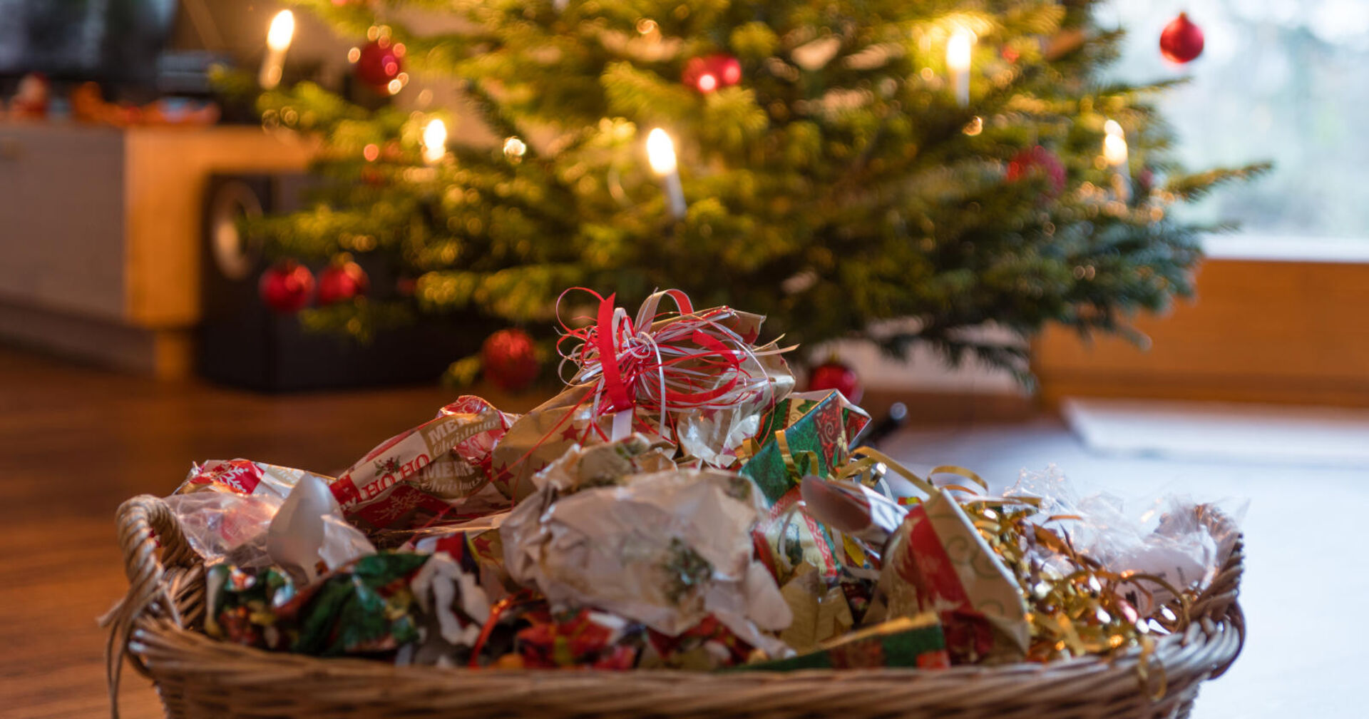 Müll an Weihnachten