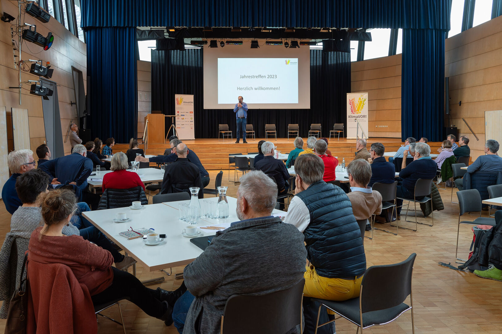 KlimaVOR!, der Verein zur Förderung der Klimaneutralität Vorarlbergs, begrüßte rund 60 Gäste beim dritten Jahrestreffen.